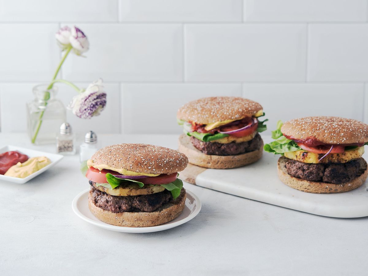 Tropical burgers | Recipe | Kitchen Stories