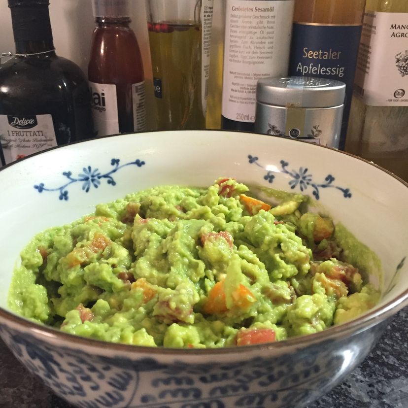 Hausgemachte Guacamole