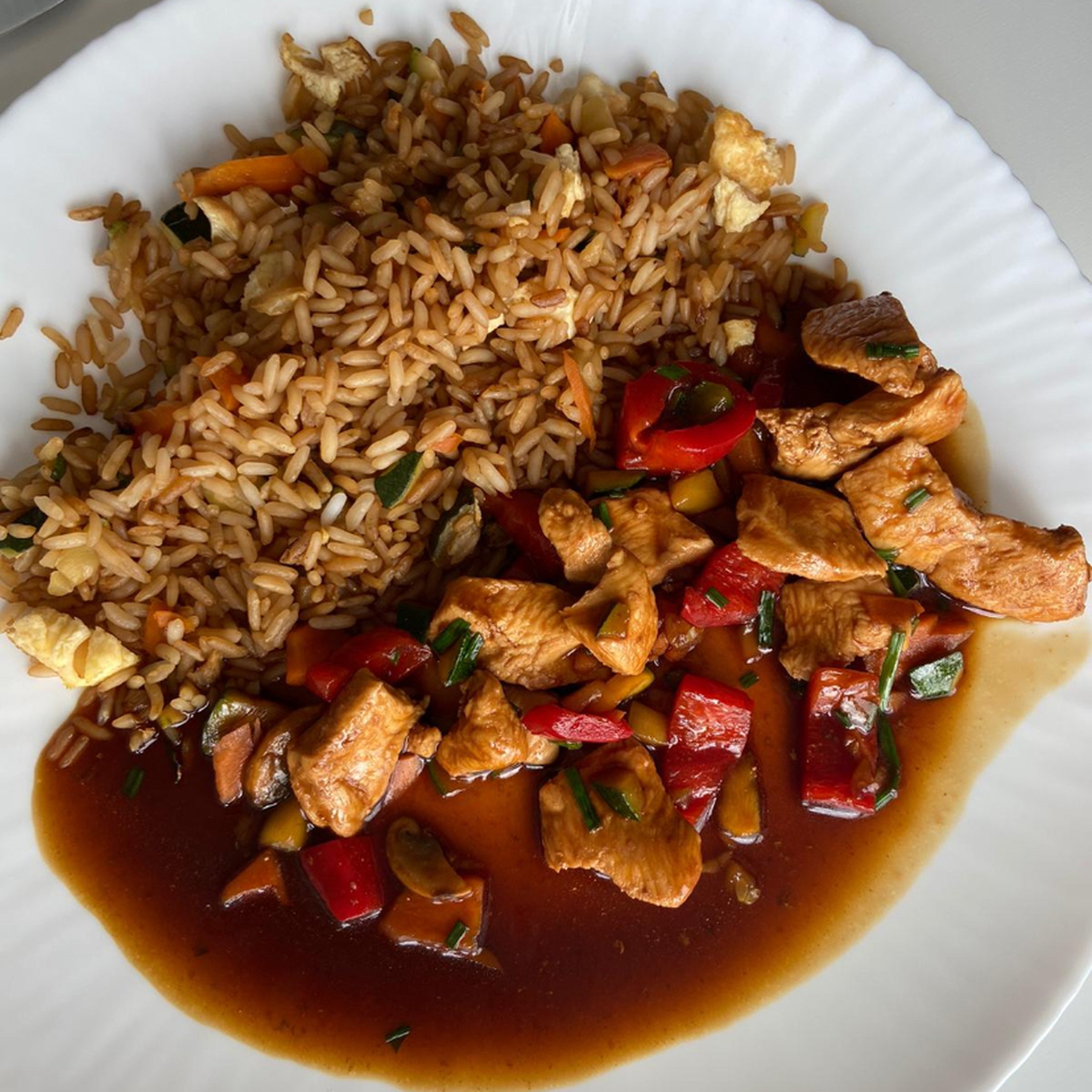 Rodrigo’s chicken stir fry