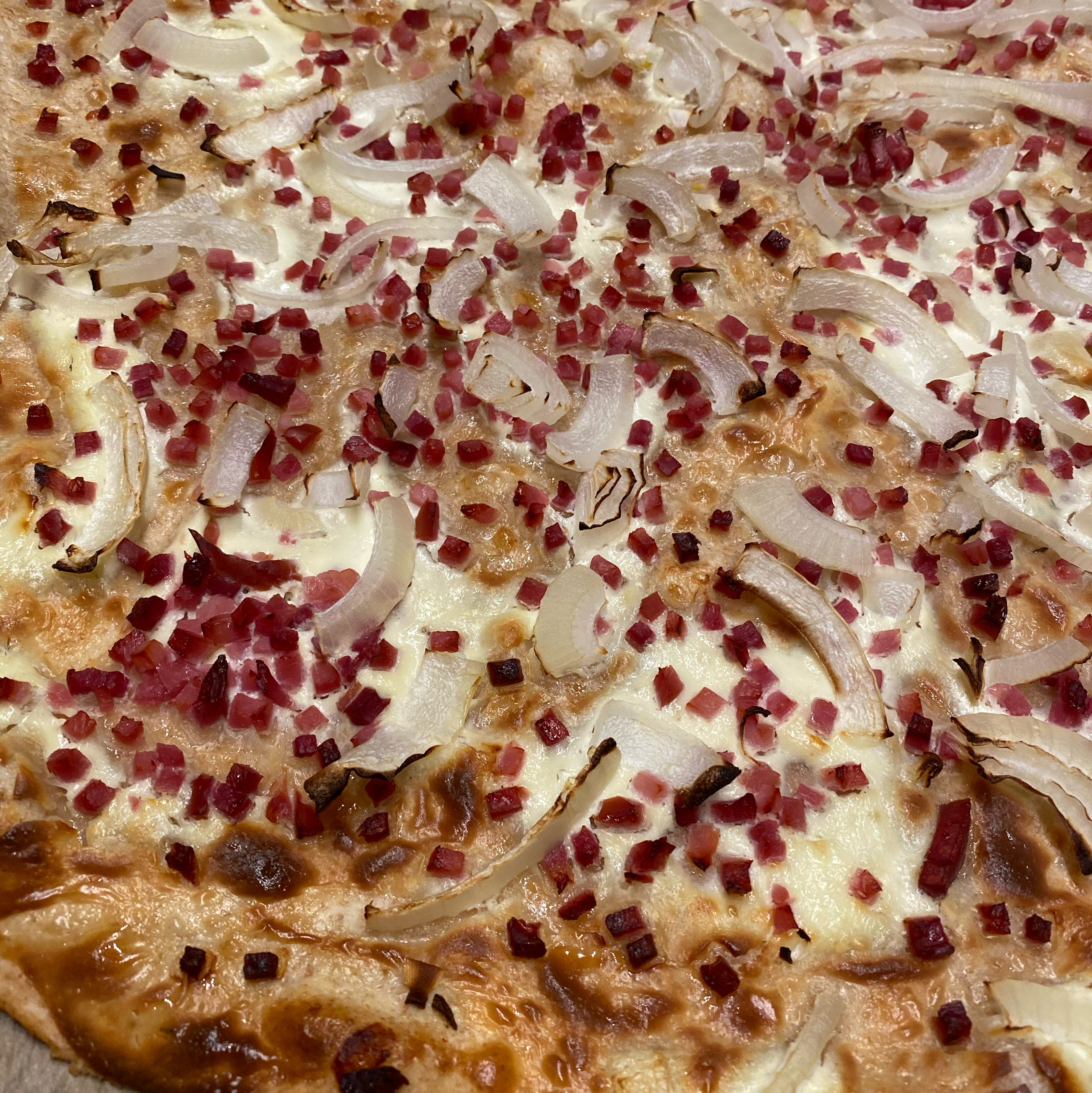 Flammkuchen Elsässer Art