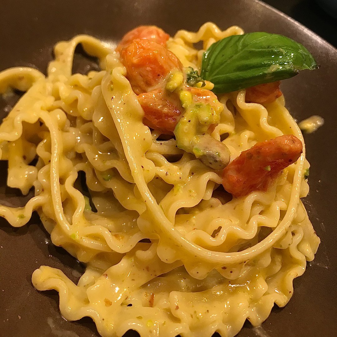 Pasta with Pistachios Pesto | Recipe | Kitchen Stories
