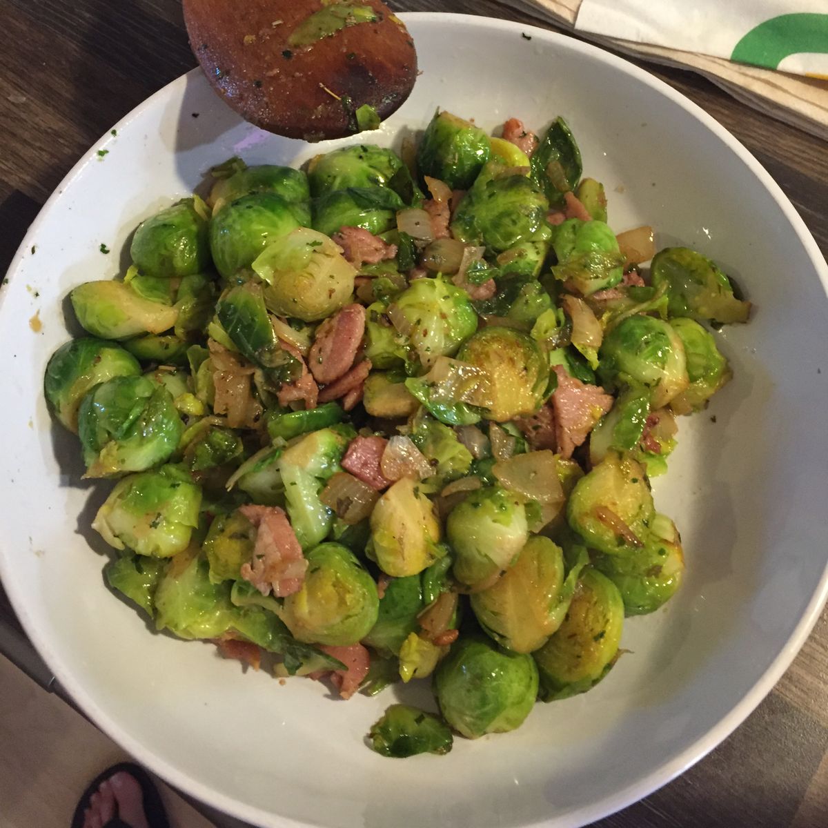 Brussel Sprouts with Bacon | Recipe | Kitchen Stories