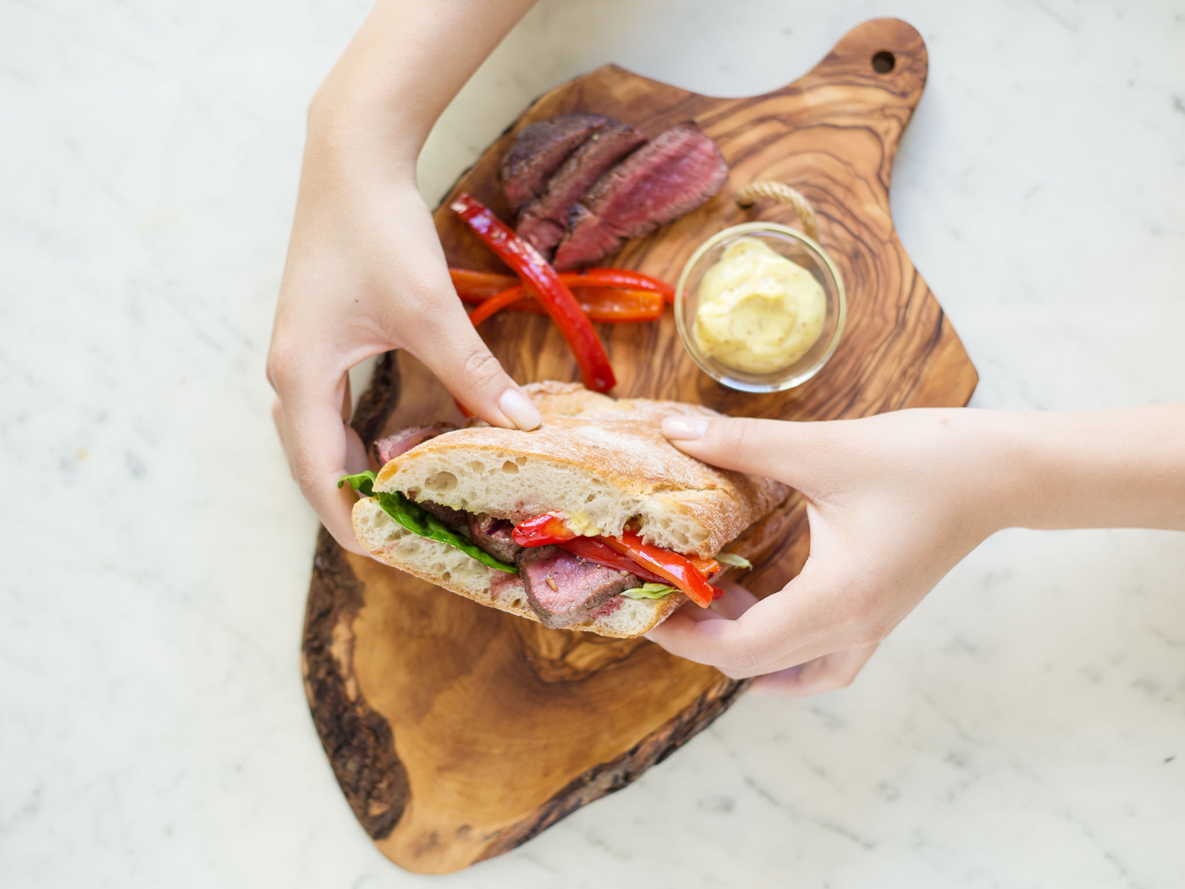 Steak sandwich