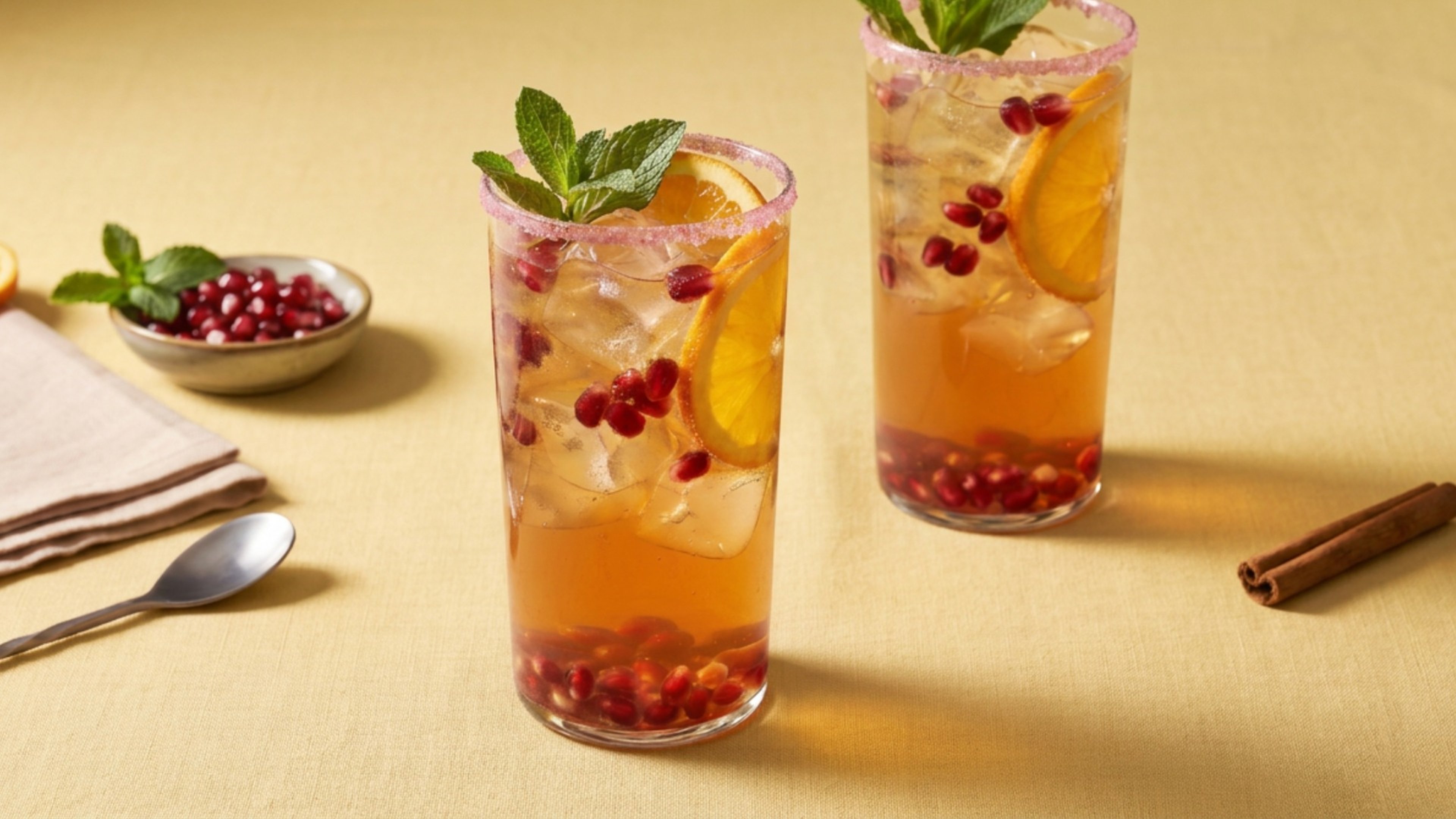 Erfrischender Chai-Spritz als alkoholfreier Sommerdrink