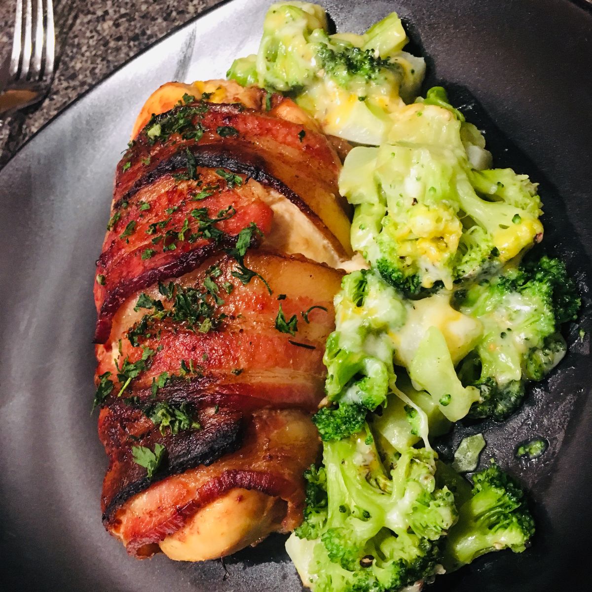 Cheddar-Stuffed Bacon Wrapped Chicken | Recipe | Kitchen Stories