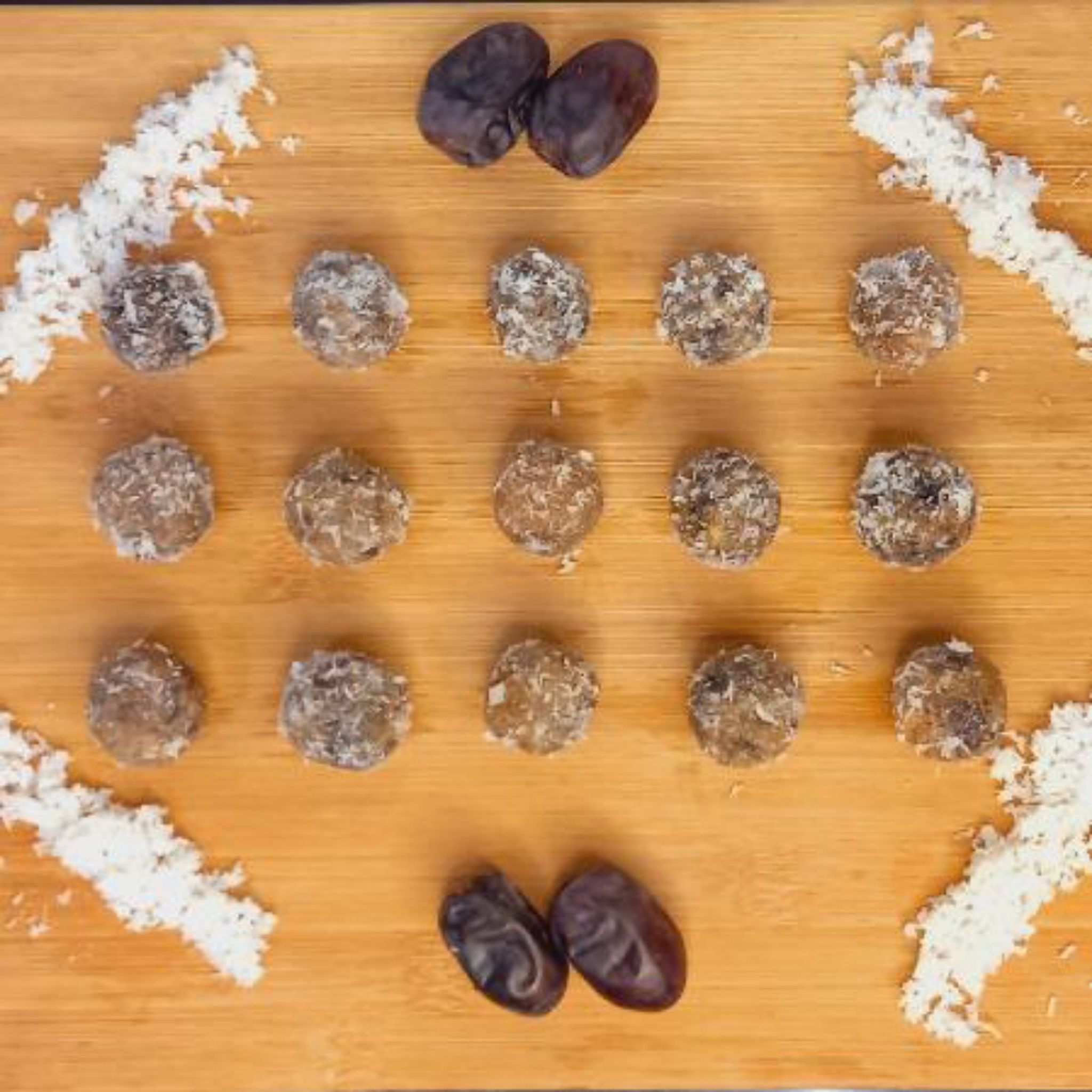 Coconut Date Balls