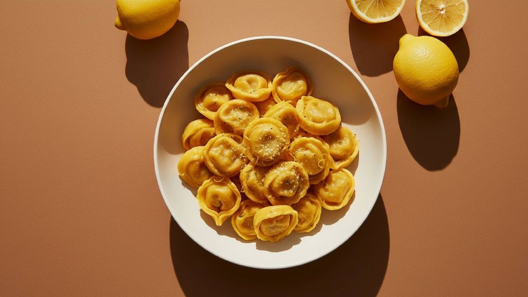 Sommertaugliche Tortellini im Zitronenbutter