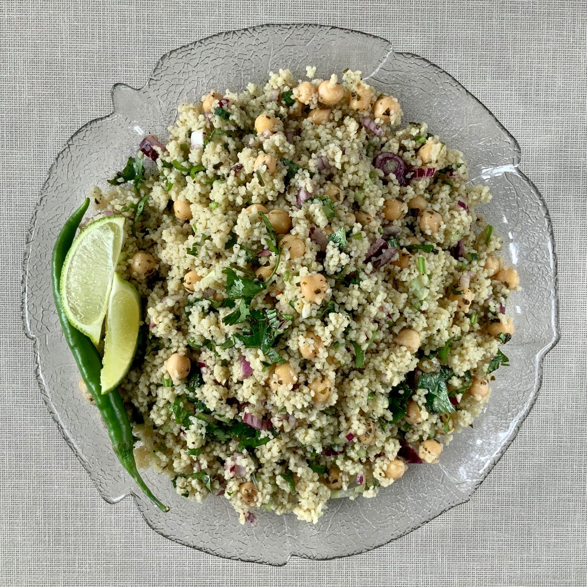 Chickpeas Couscous Salad Recipe Kitchen Stories