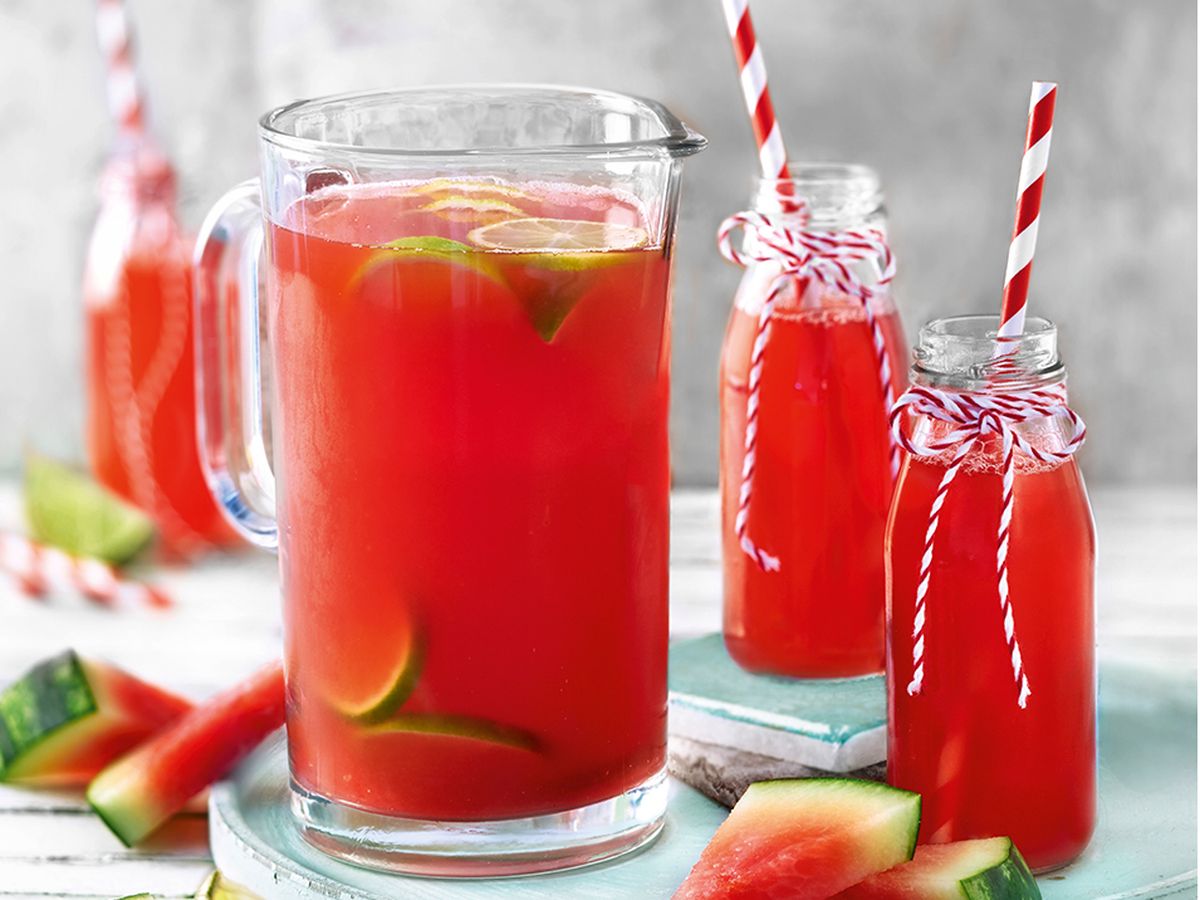 Alkoholfreie Melonen-Minz-Bowle | Rezept | Kitchen Stories