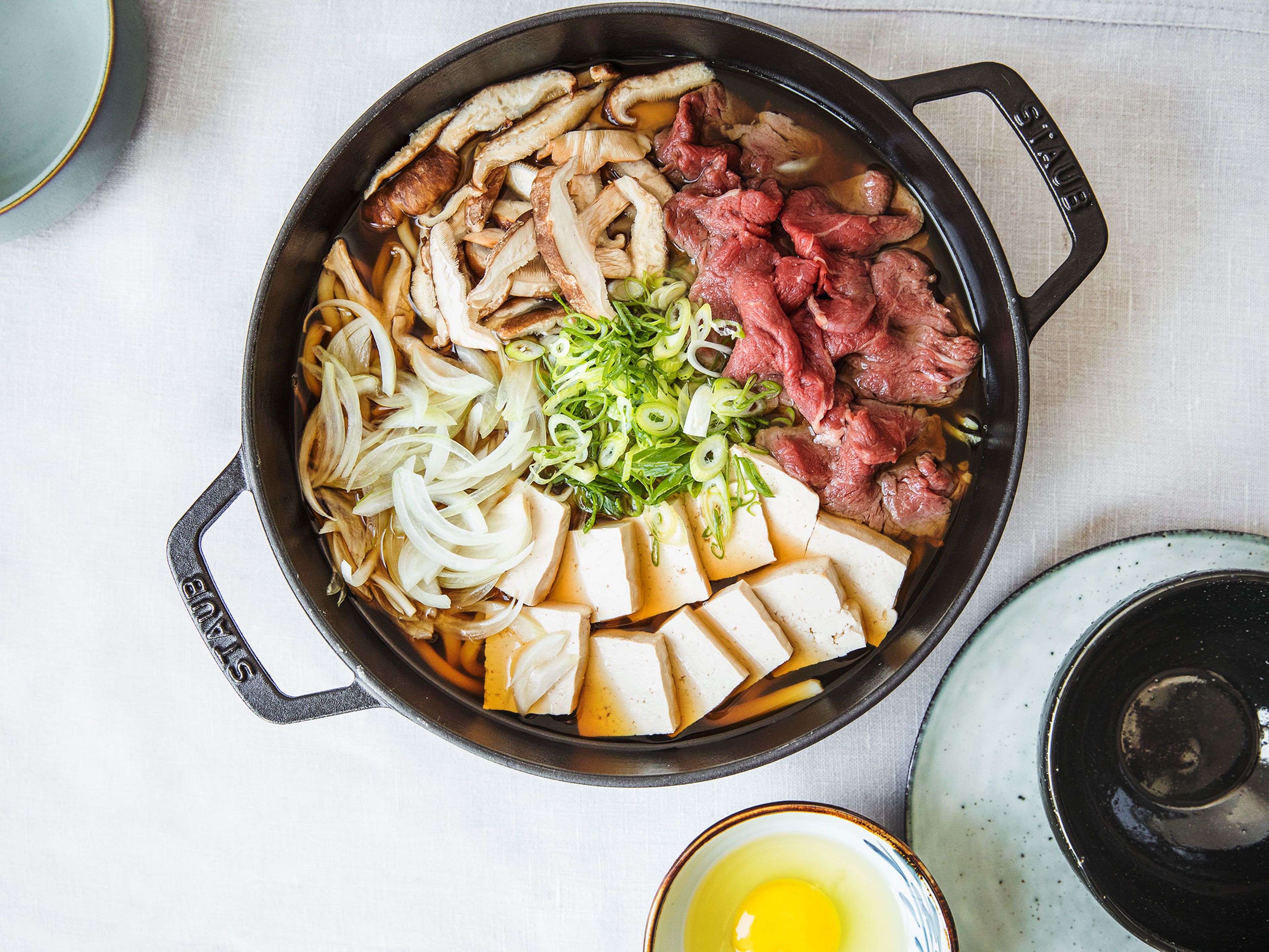 Sukiyaki (Japanisches Eintopfgericht)