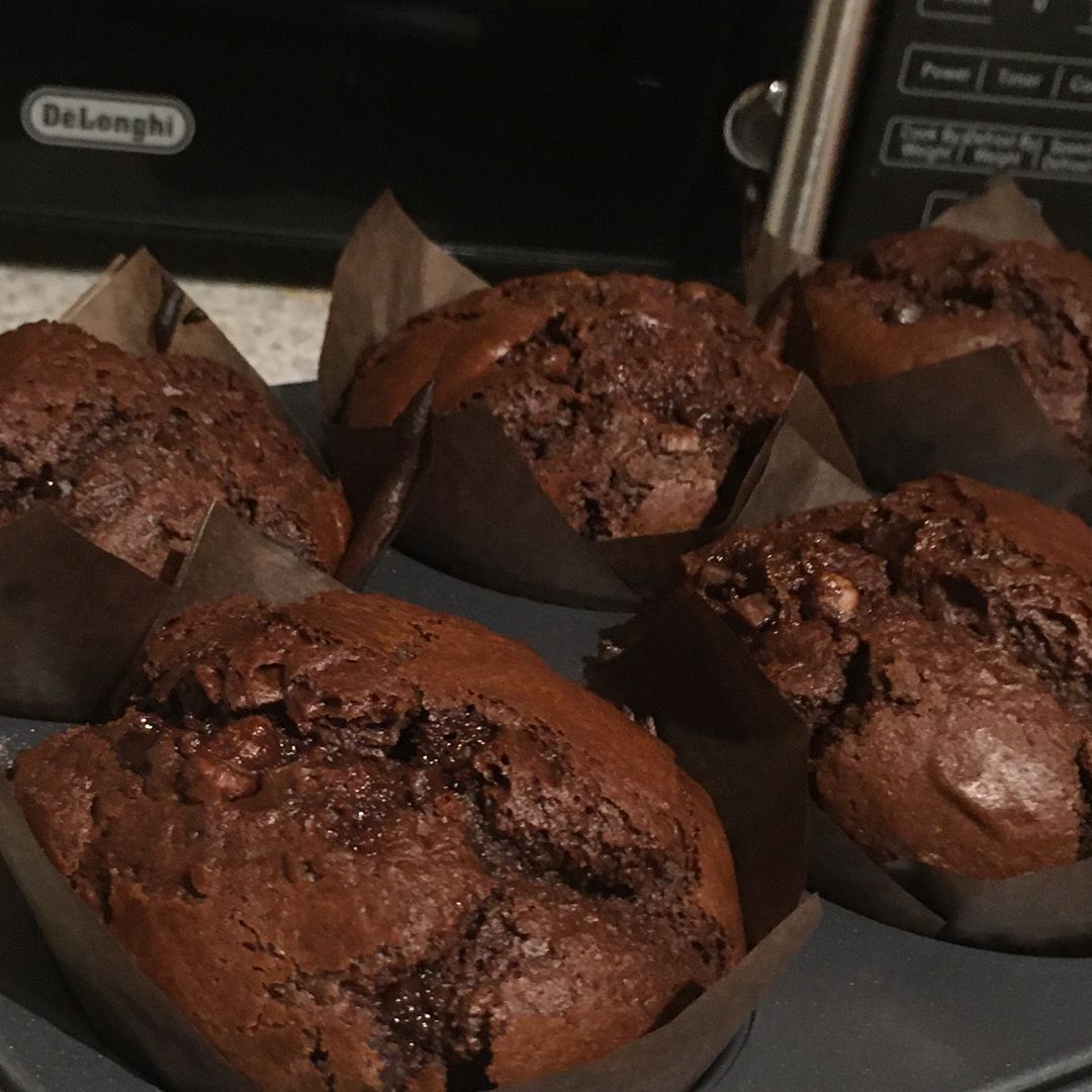 Loaded Chocolate Muffins
