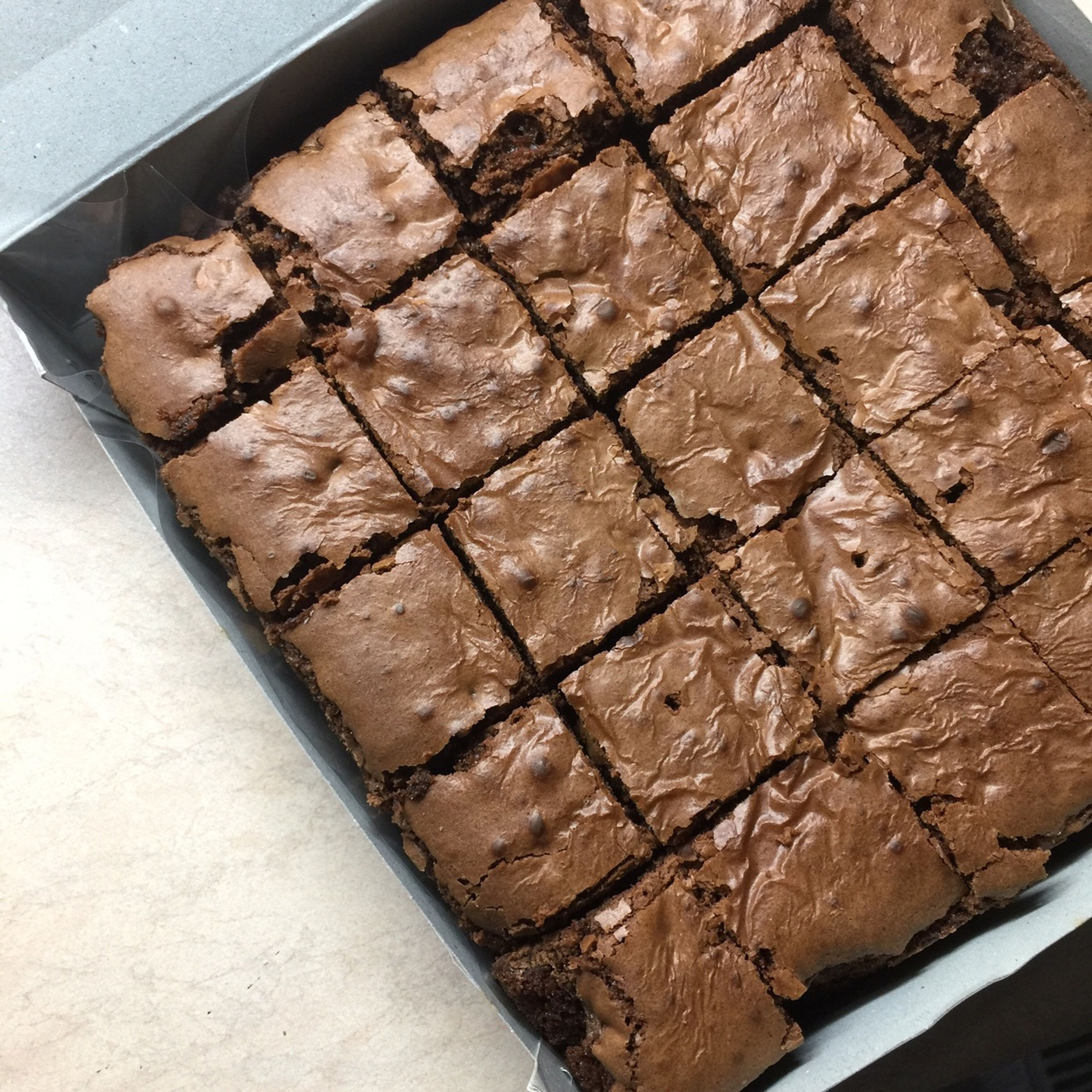 Easy double chocolate chip brownie