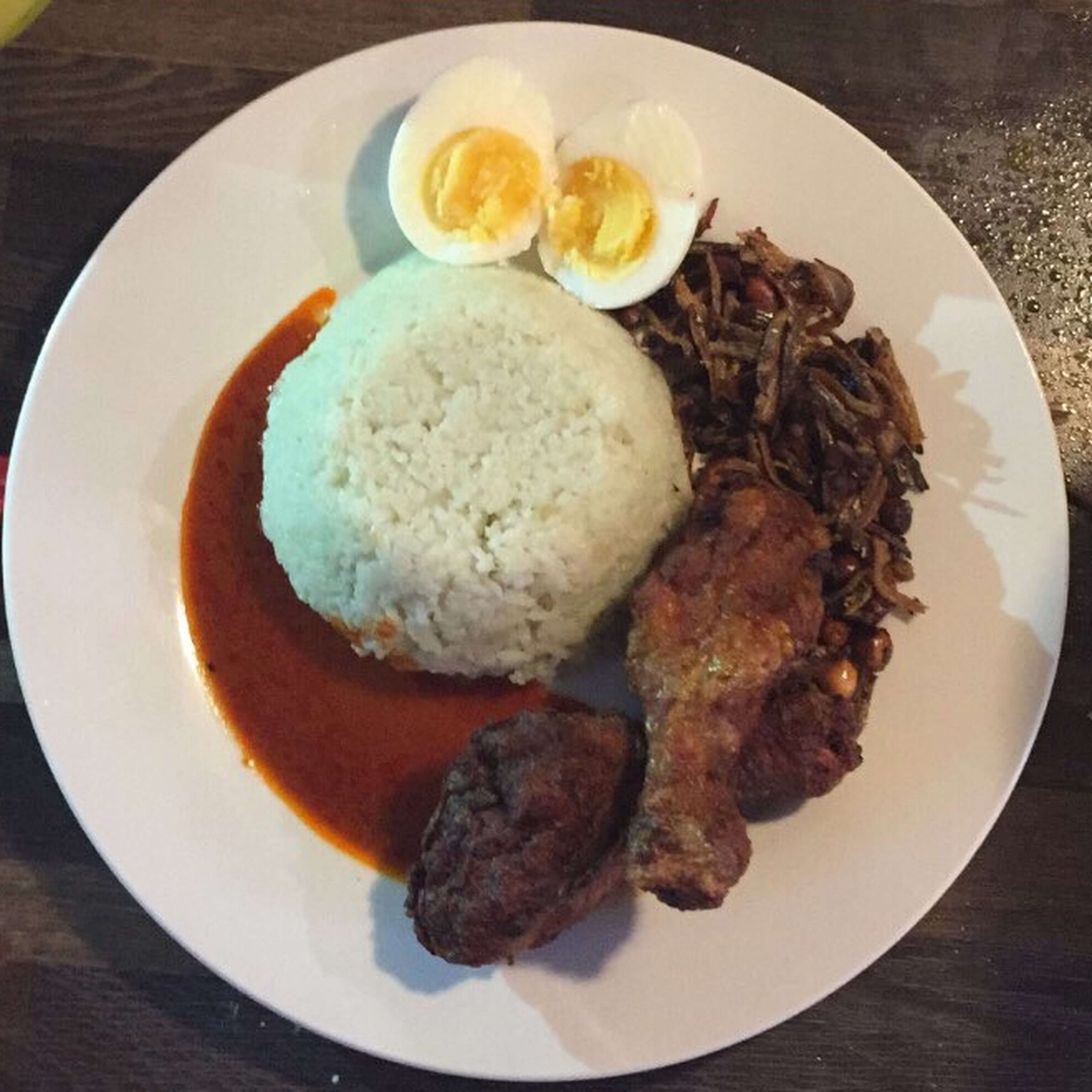 Nasi Lemak (malaysisches Nationalgericht)