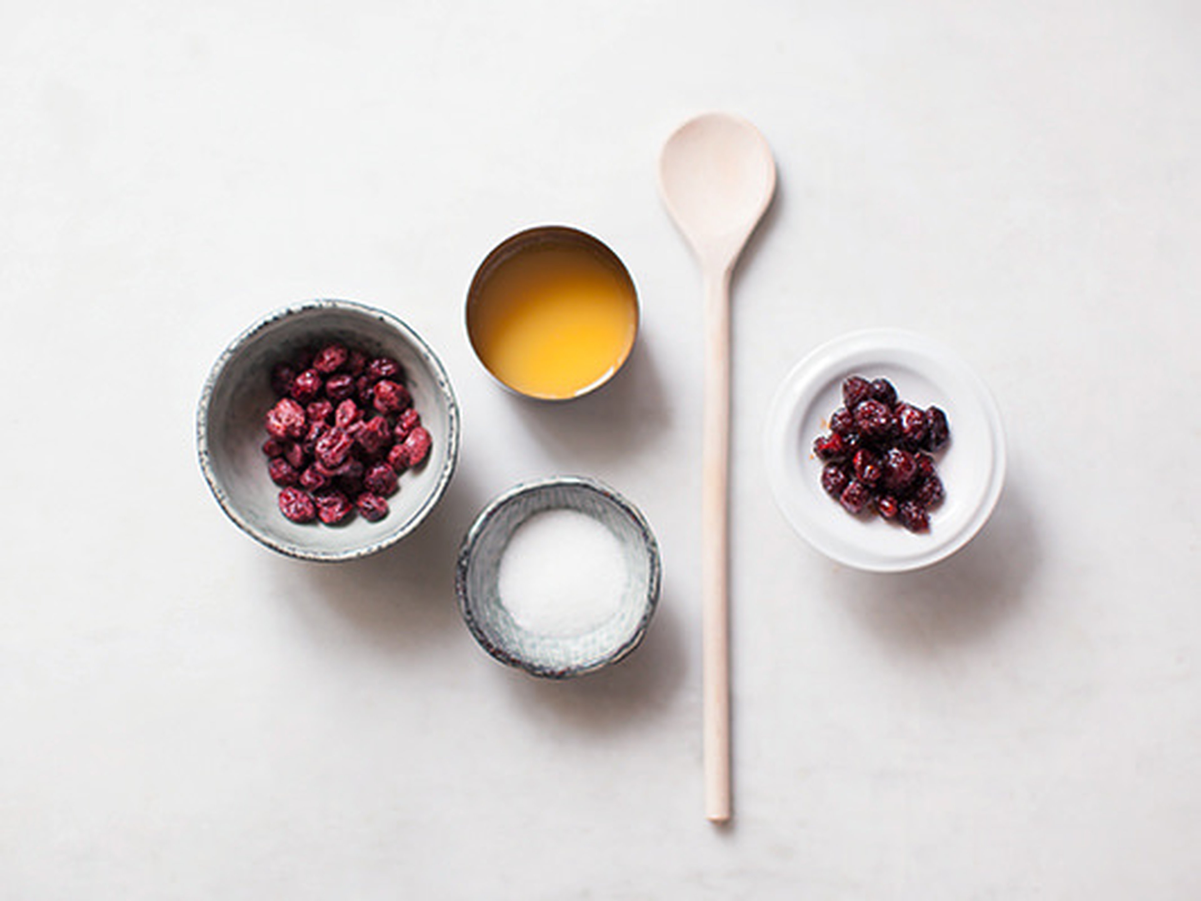Homemade cranberry sauce