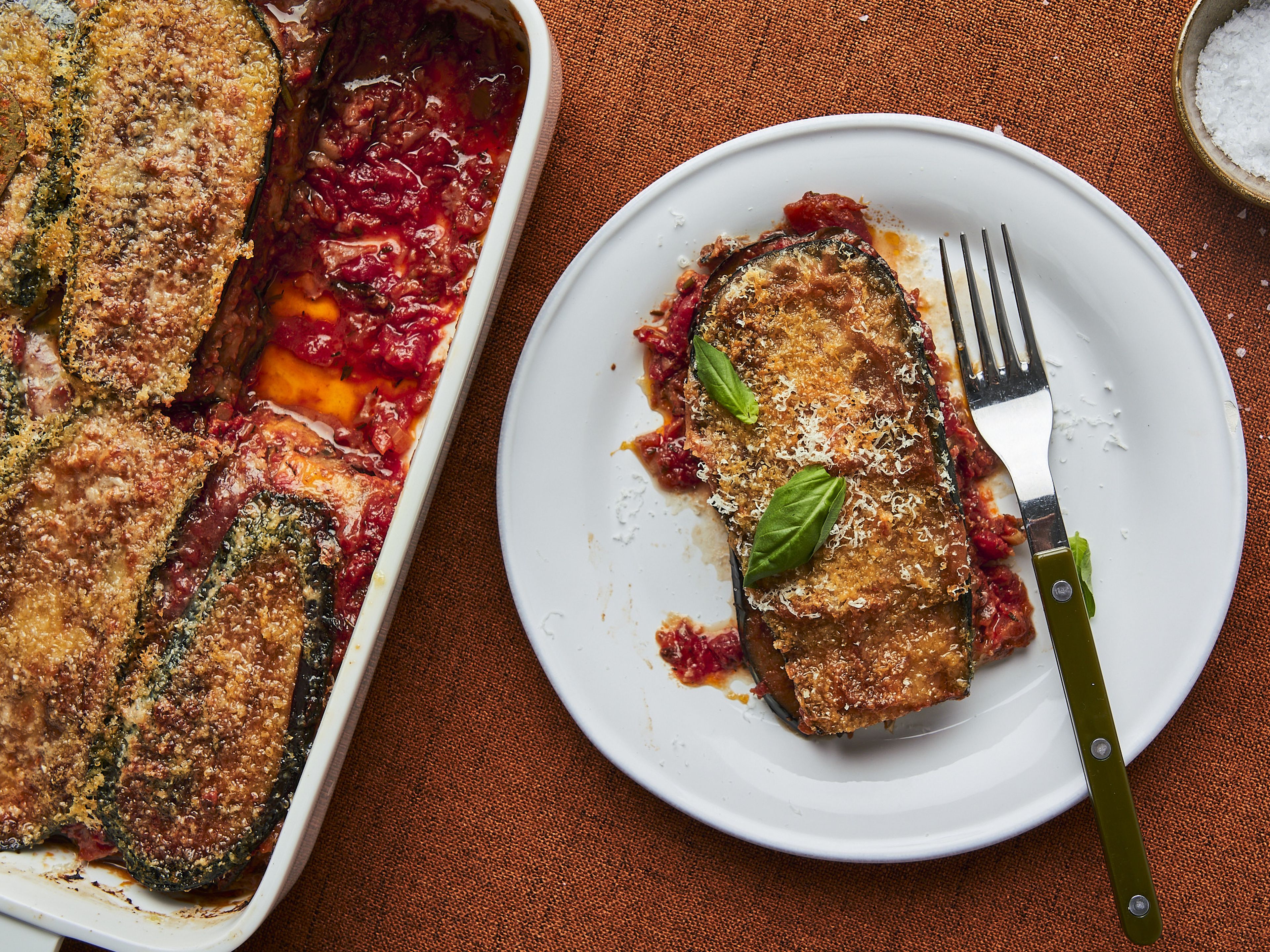 Parmigiana di Melanzane (Auberginen-Auflauf)