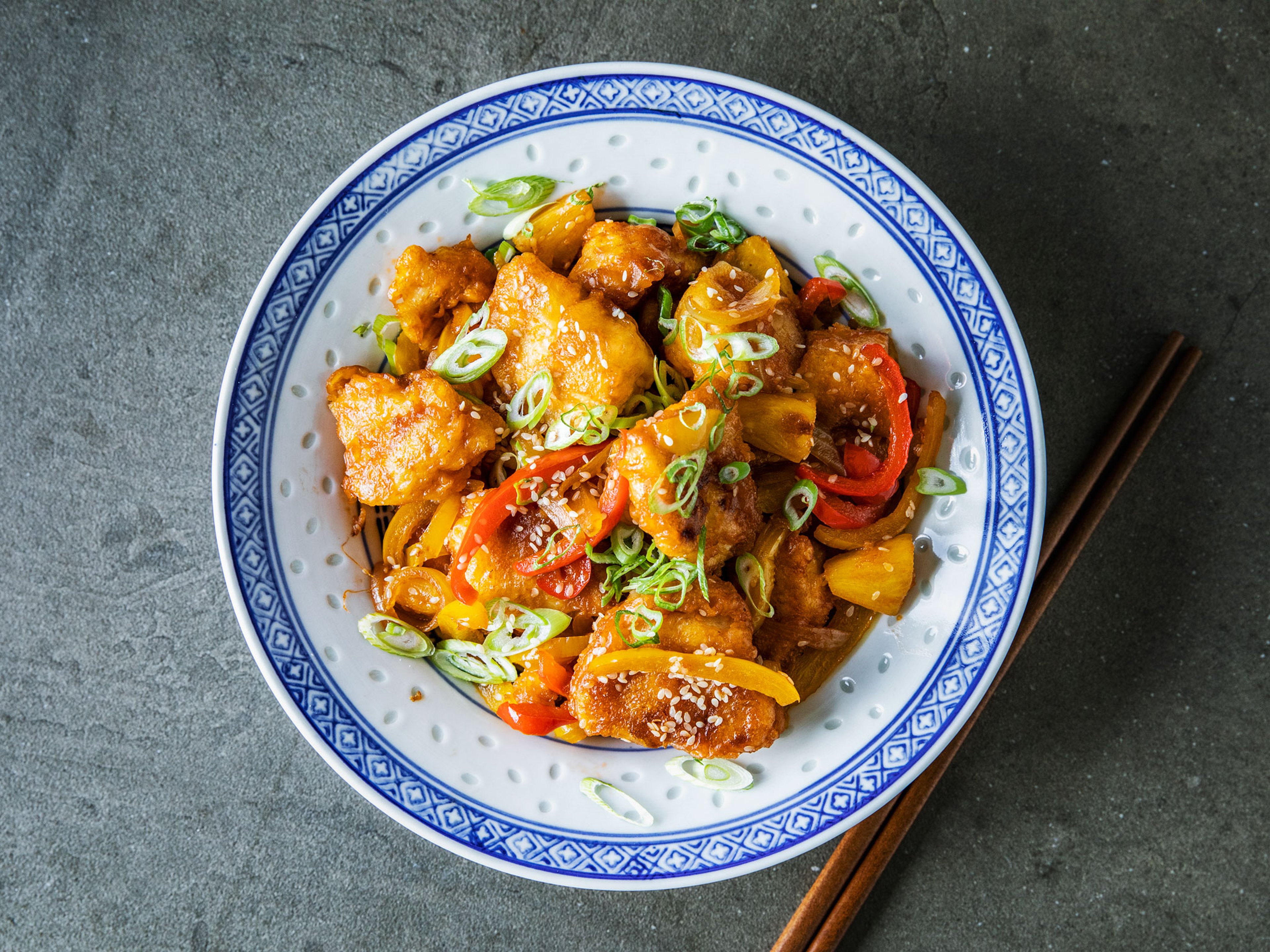 The perfect sweet and sour chicken