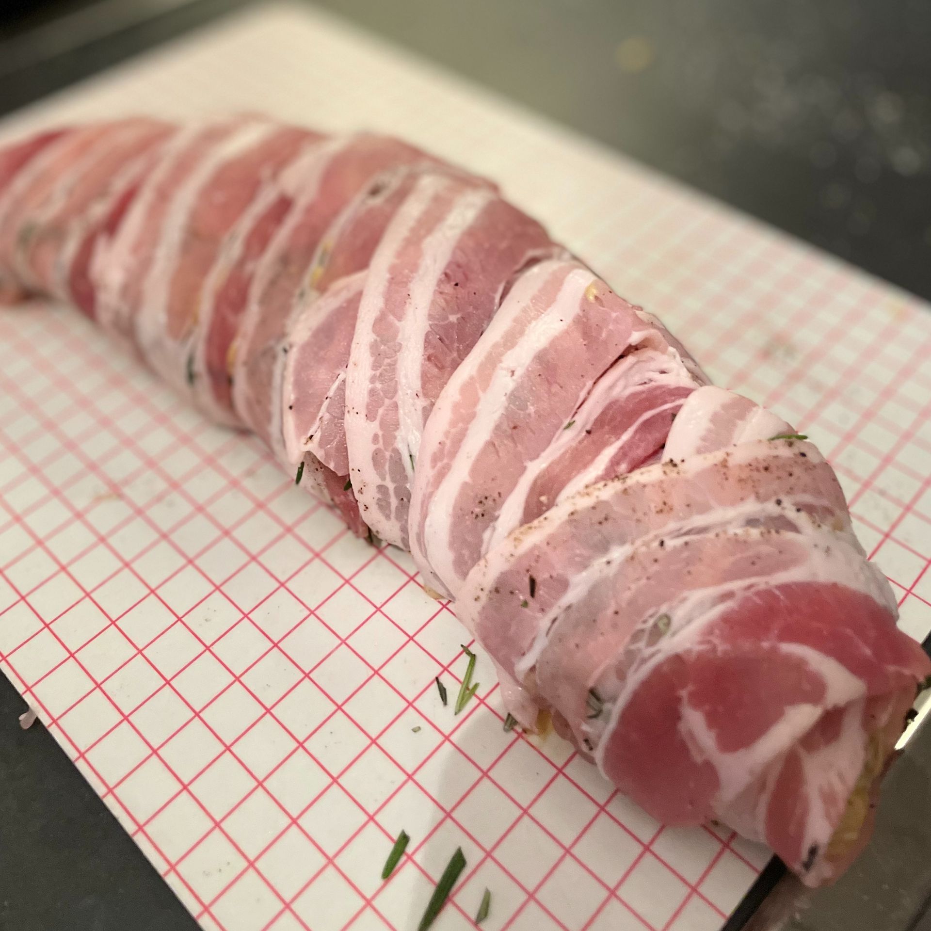 Schweinelendchen im Speckmantel | Rezept | Kitchen Stories