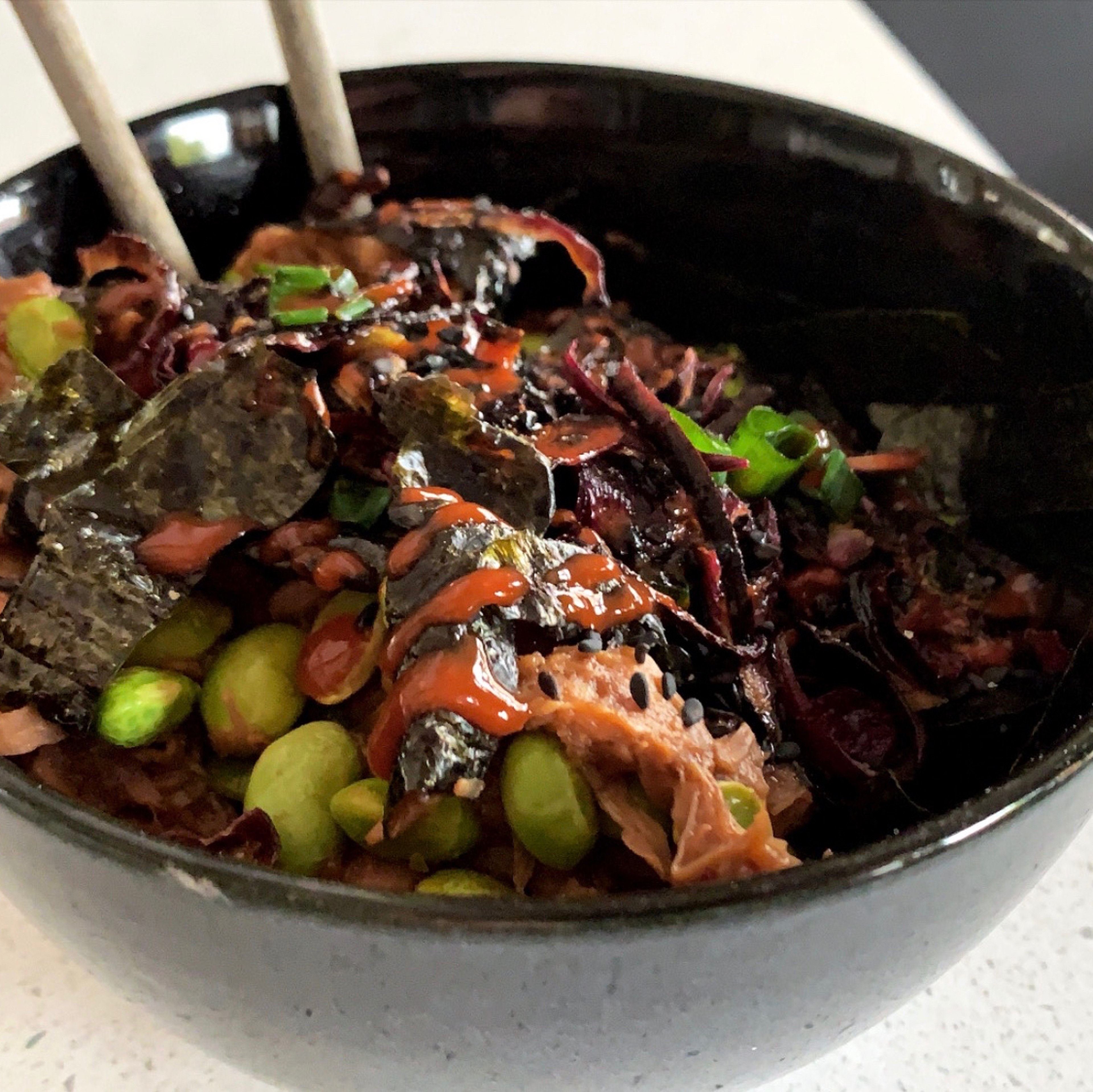 Jackfruit Sushi Bowl