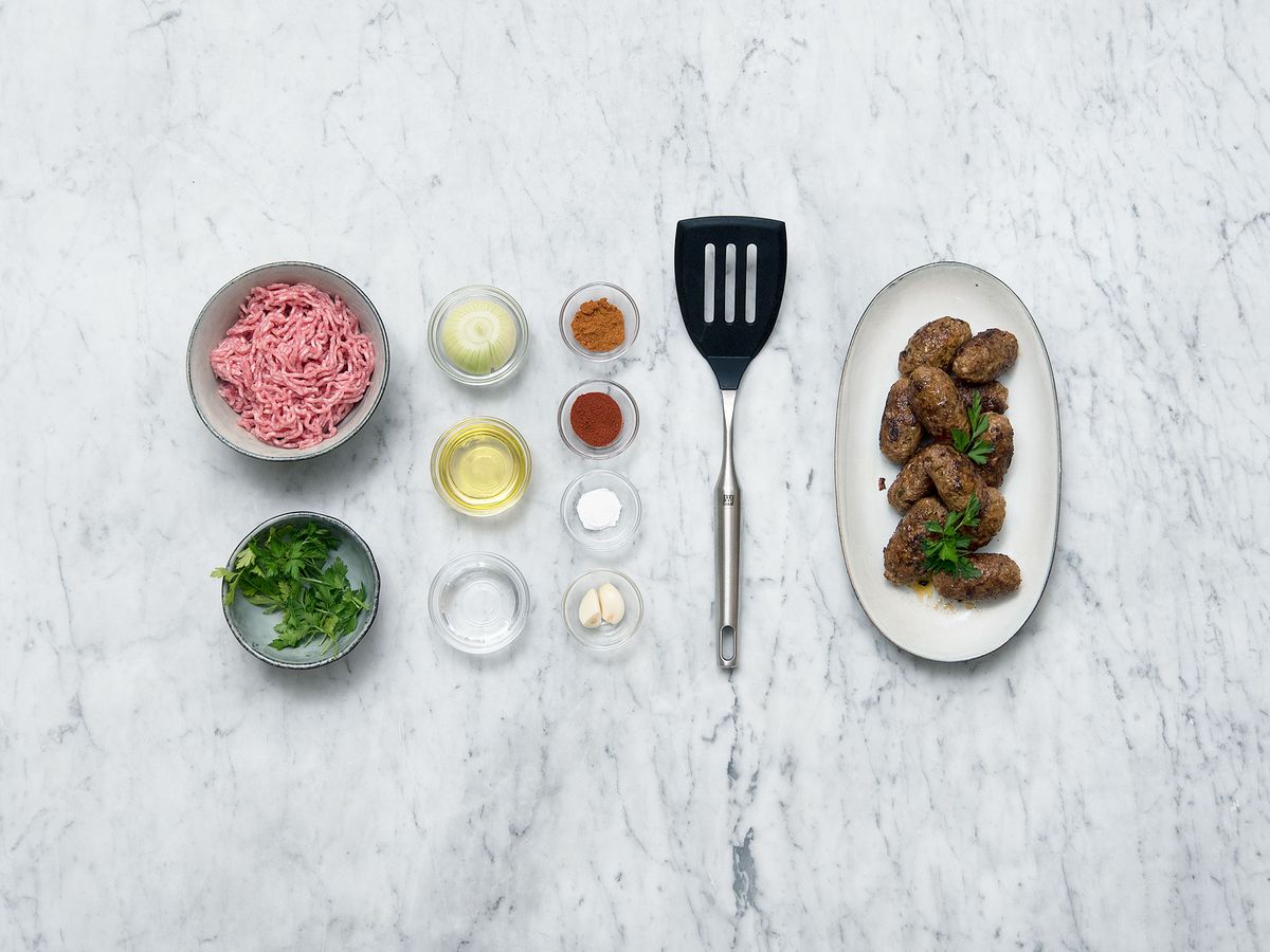 Homemade Cevapcici | Recipe | Kitchen Stories