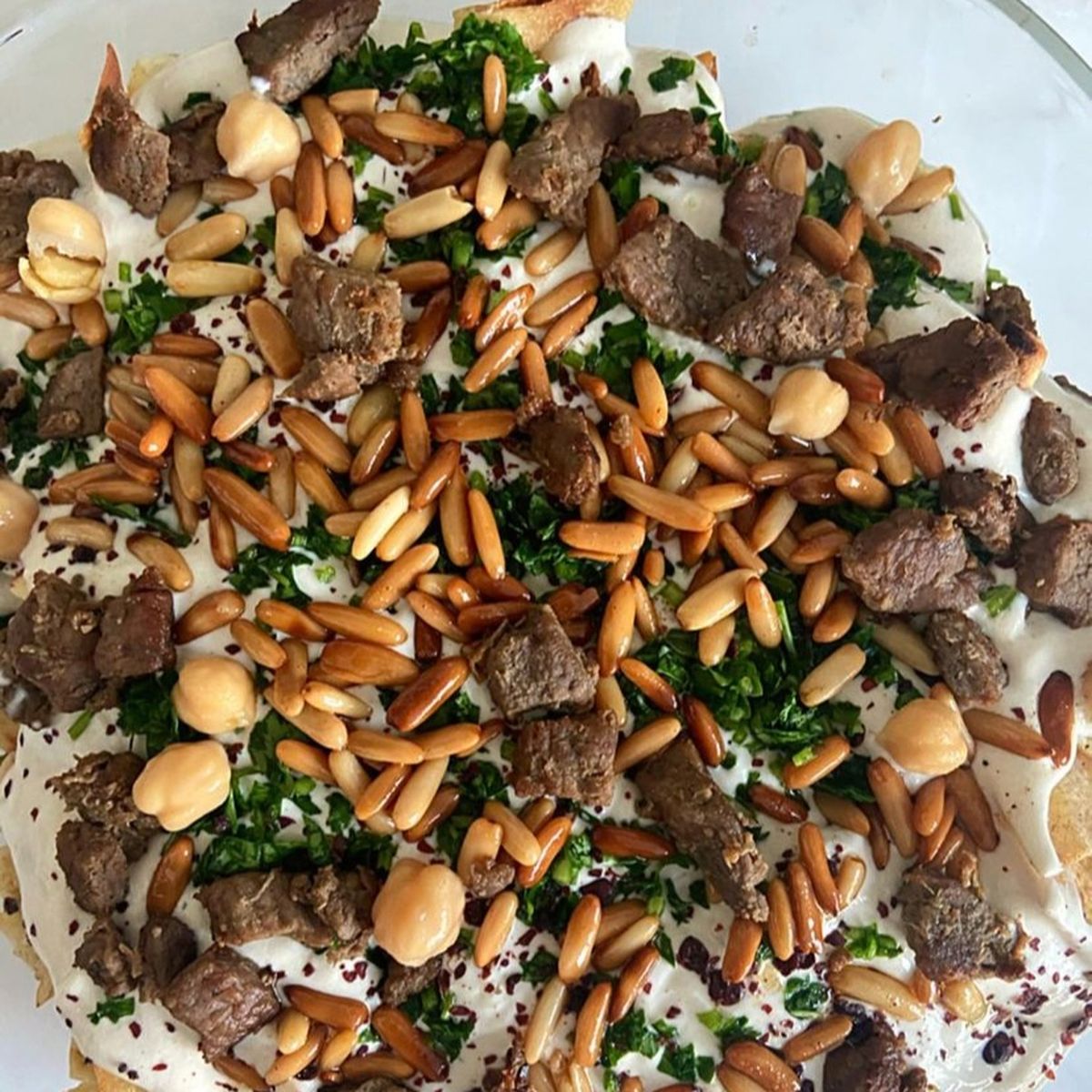 Fattet hummus with meat | Recipe | Kitchen Stories