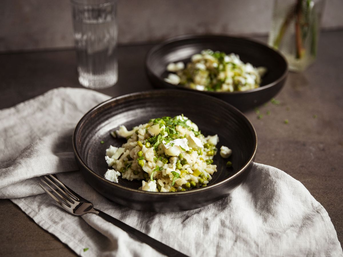 Risi e Bisi (Italian rice and peas) | Recipe | Kitchen Stories
