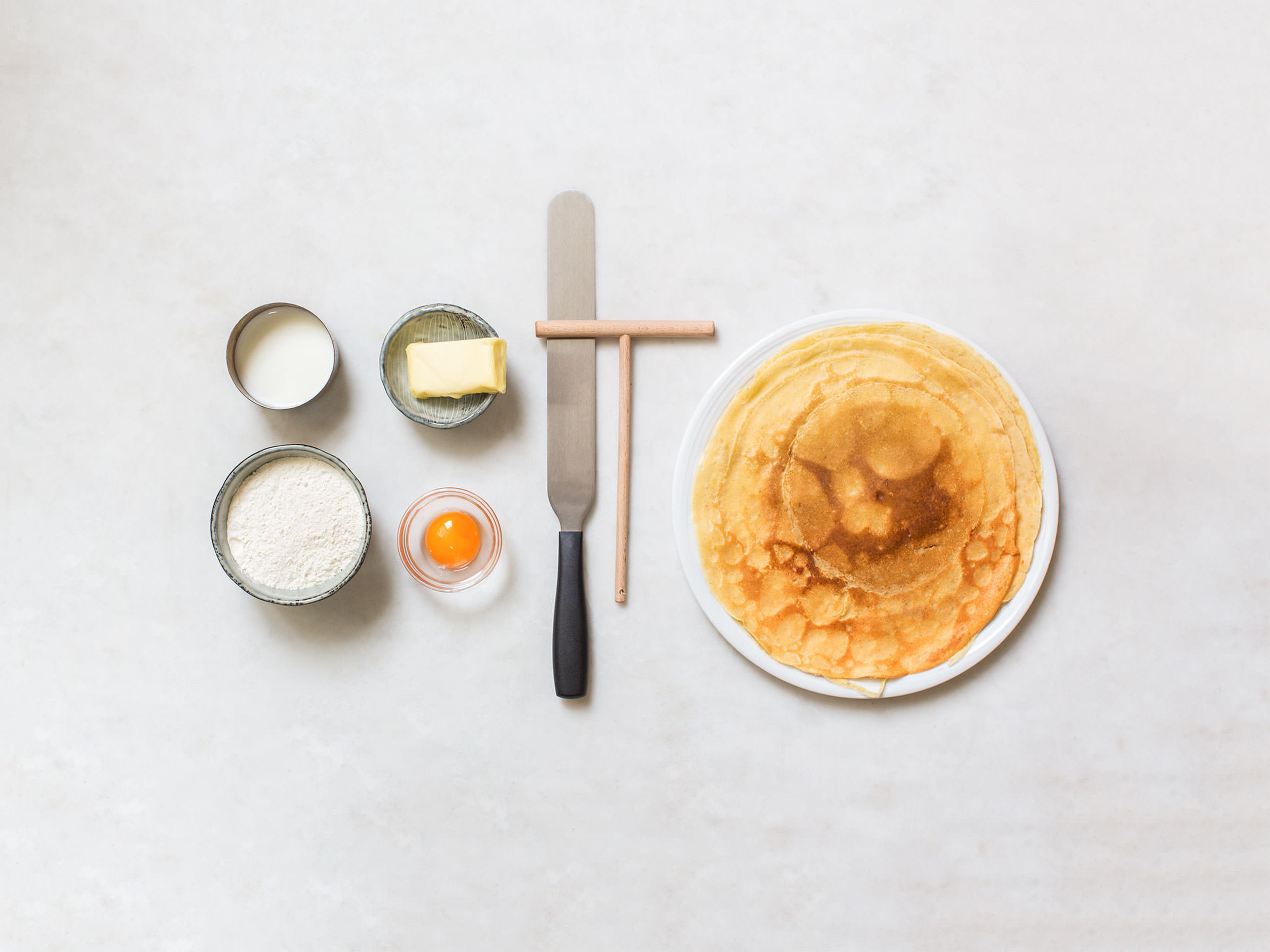 Klassische Crêpes