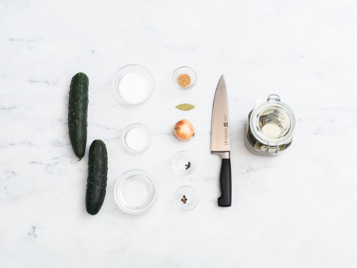 Homemade cucumber pickles | Recipe | Kitchen Stories