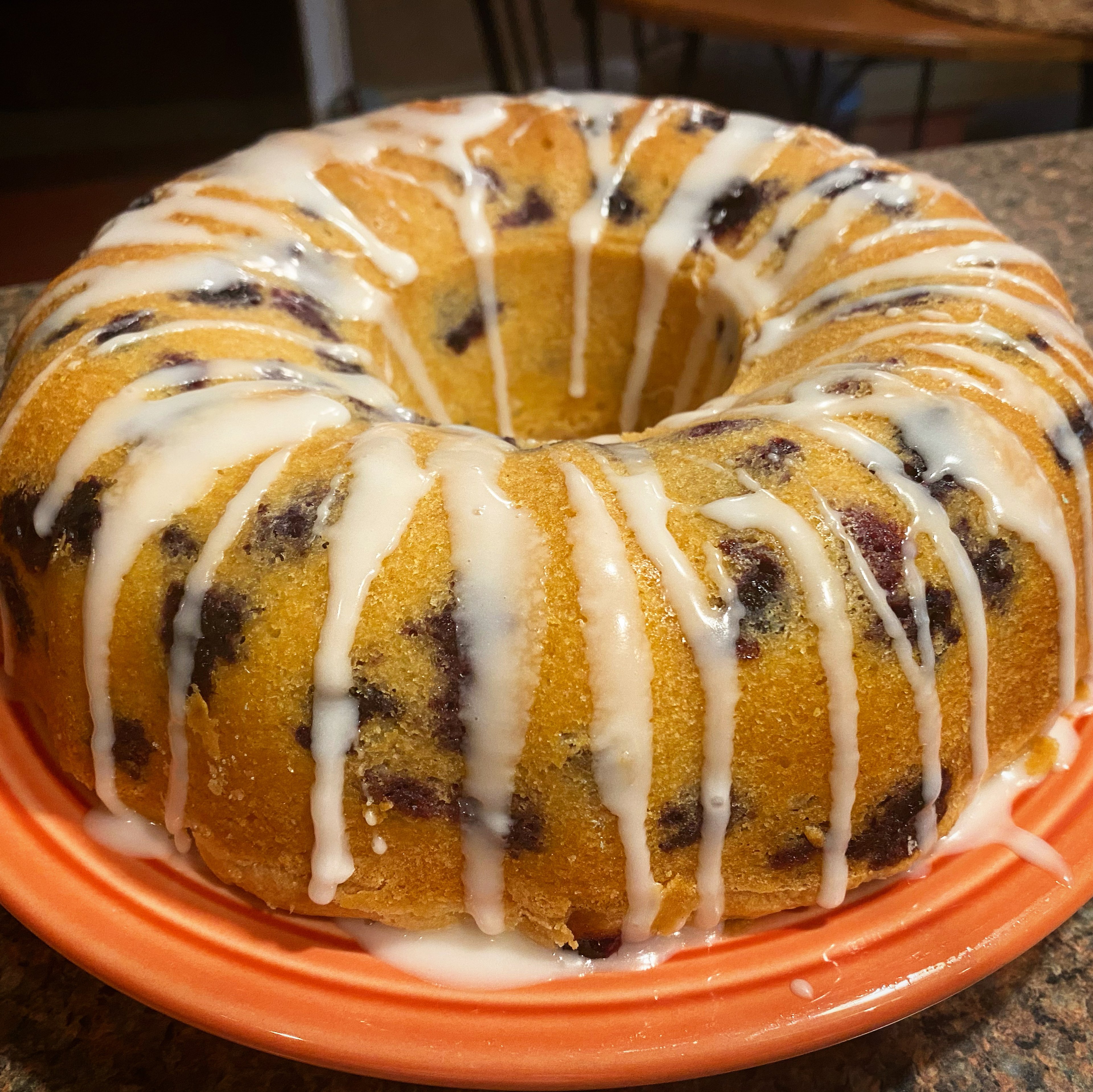 Lemon Blueberry Poundcake