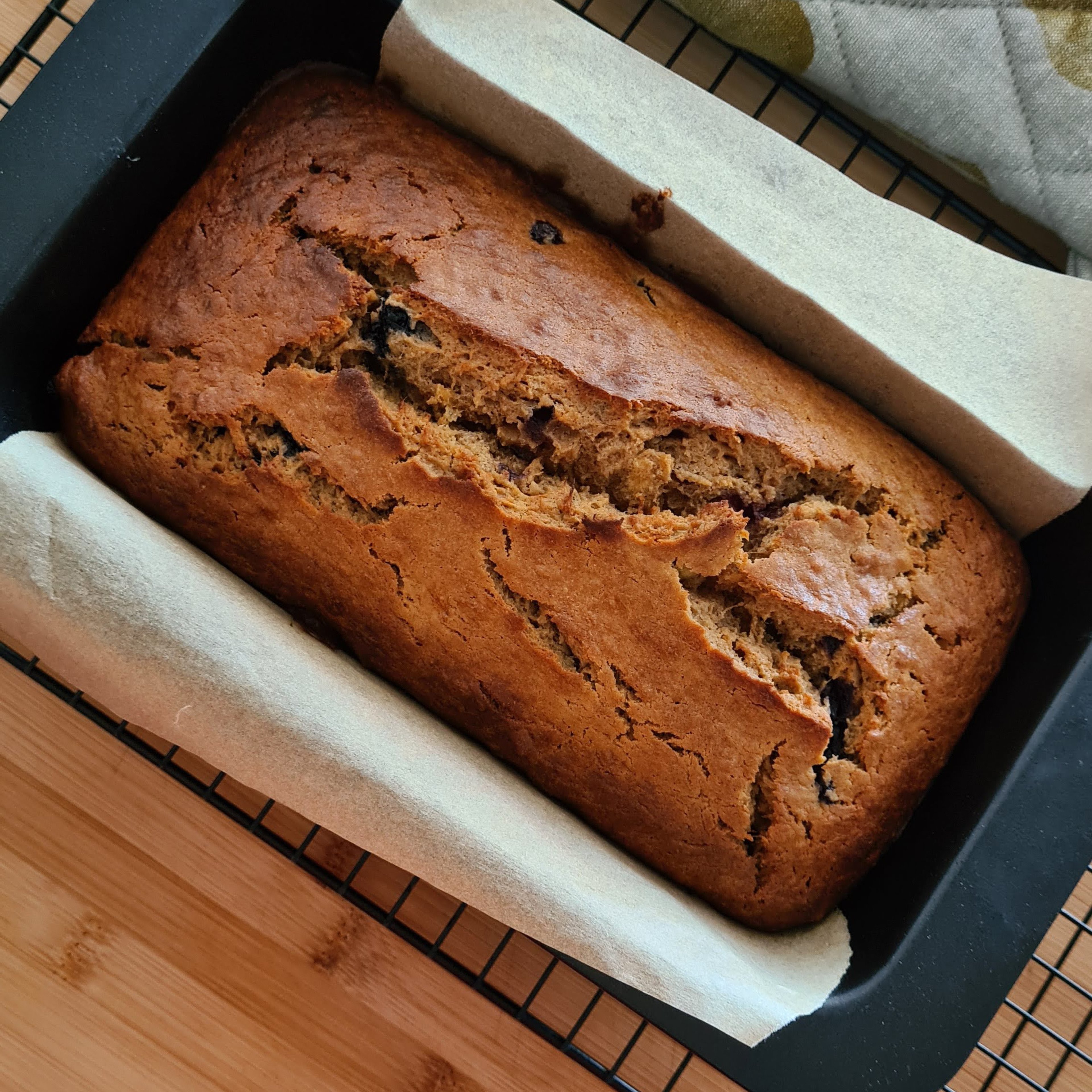 Blueberry Banana Bread