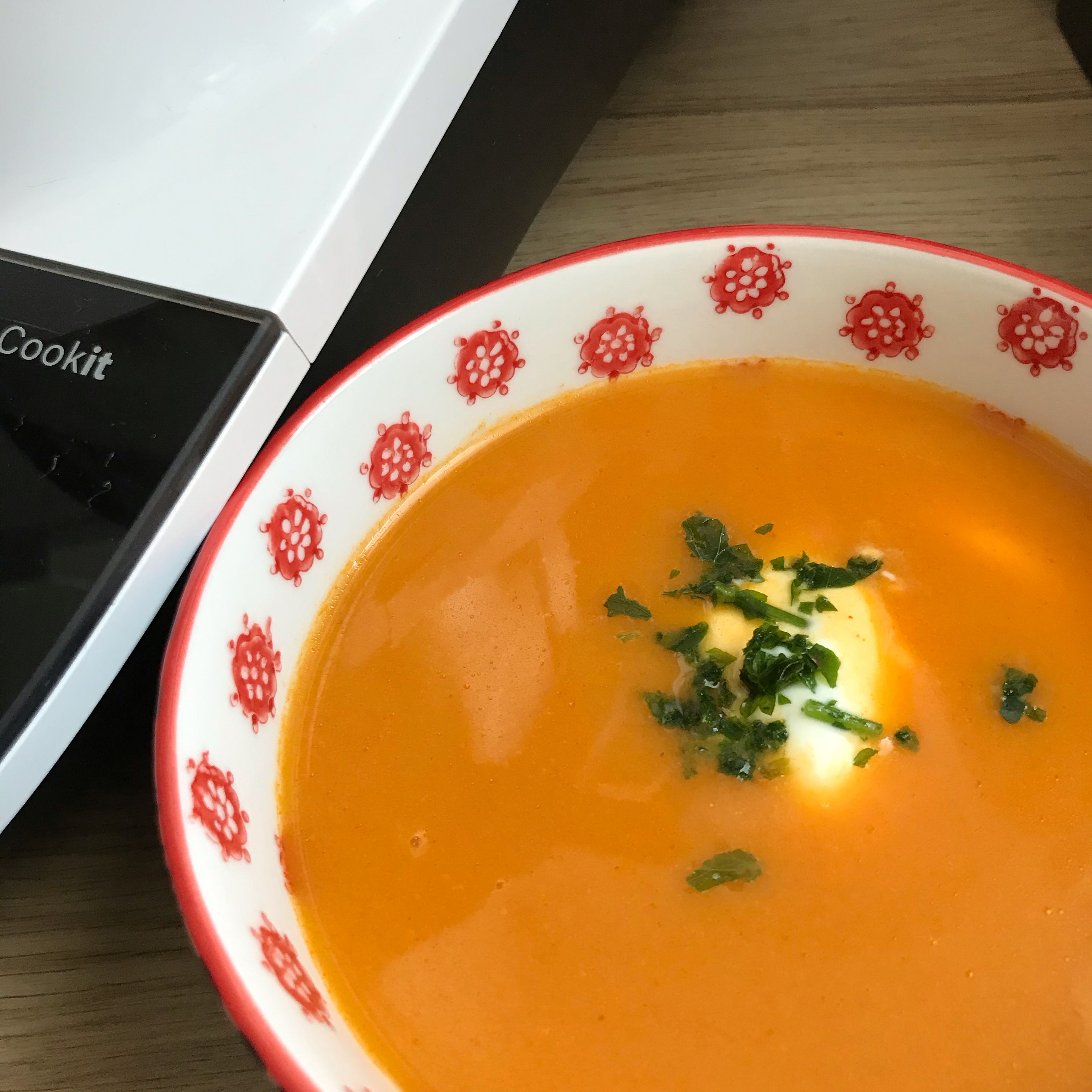 Tomatensuppe mit dem Cookit