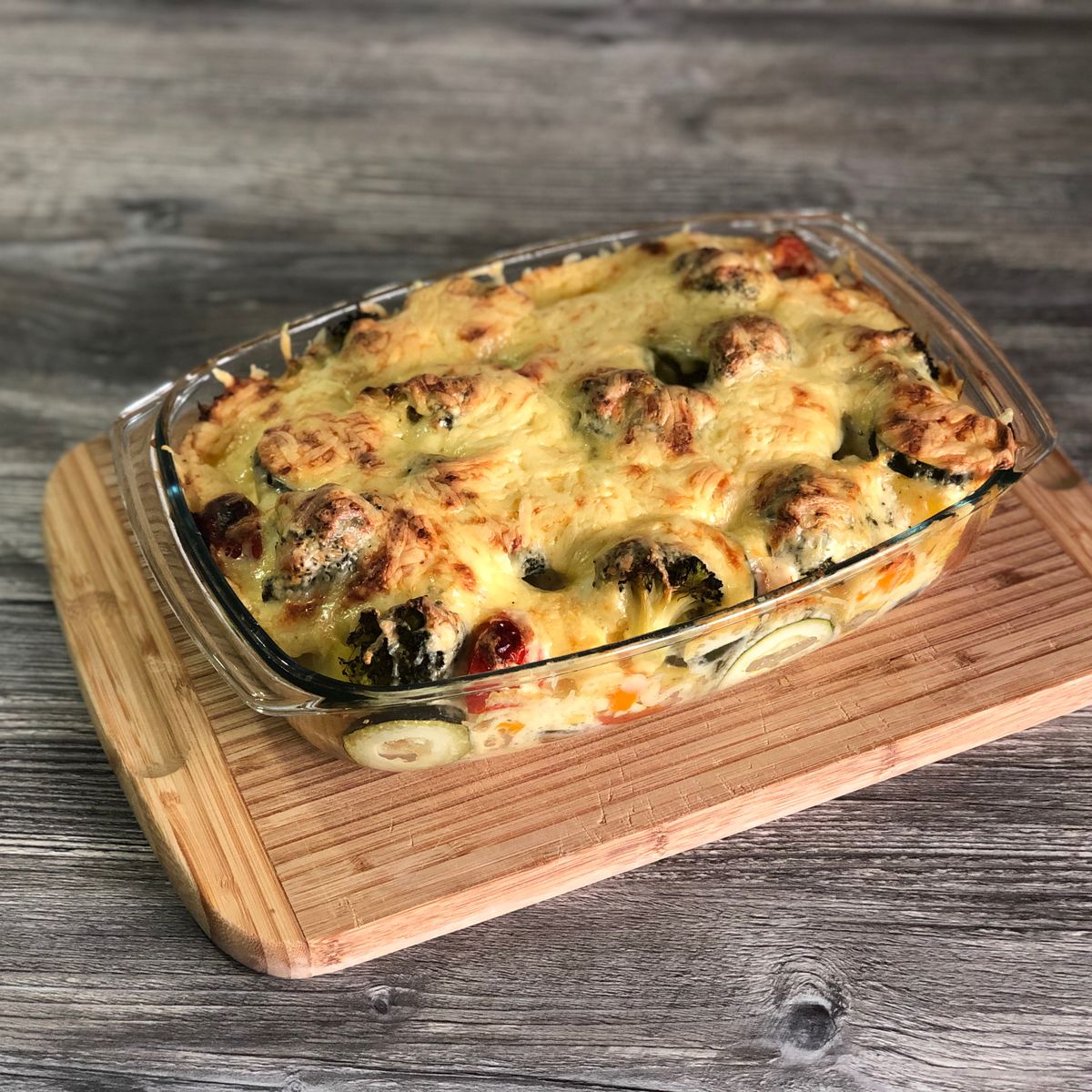 Gemüse-Kartoffelgratin | Rezept | Kitchen Stories