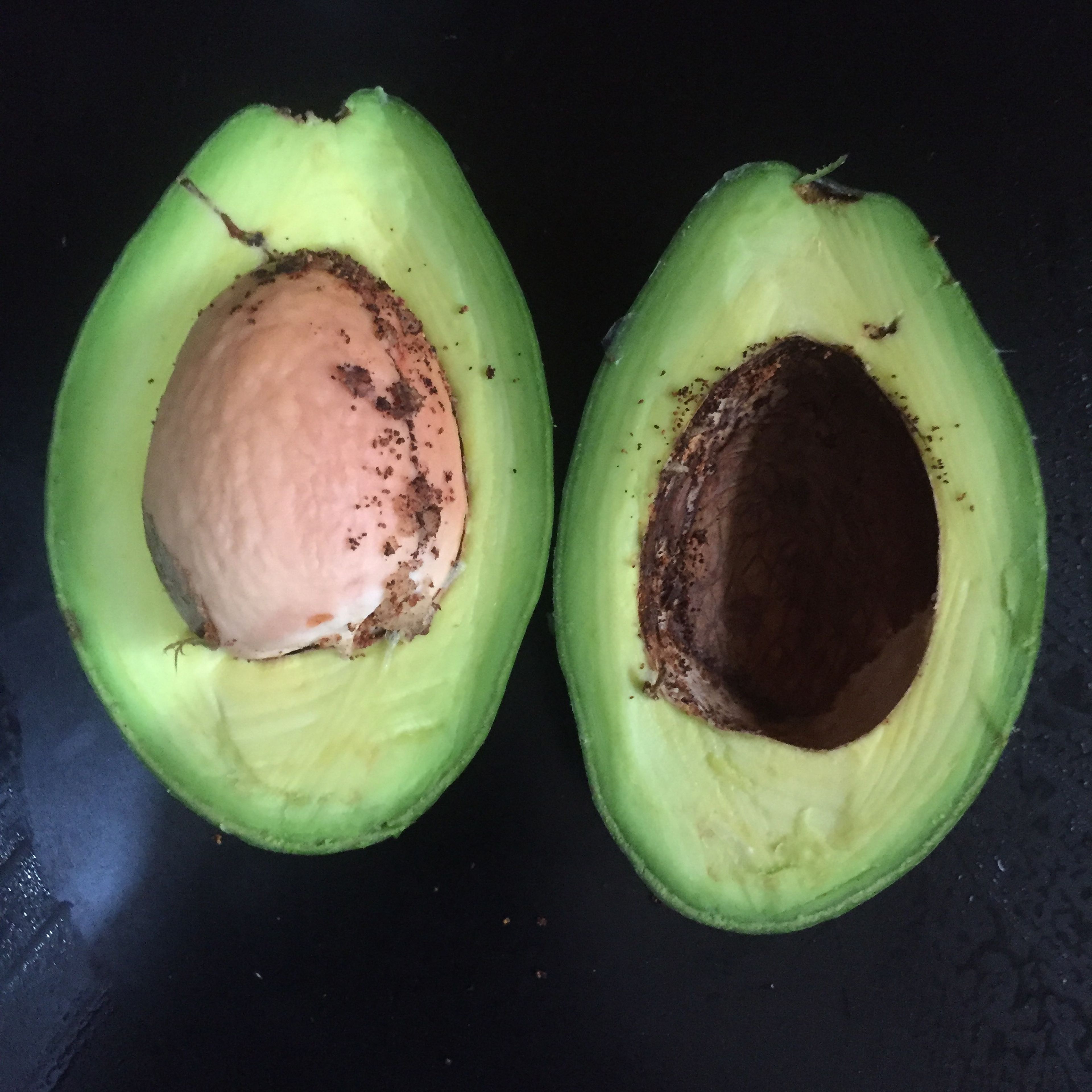 4. Cut avocado