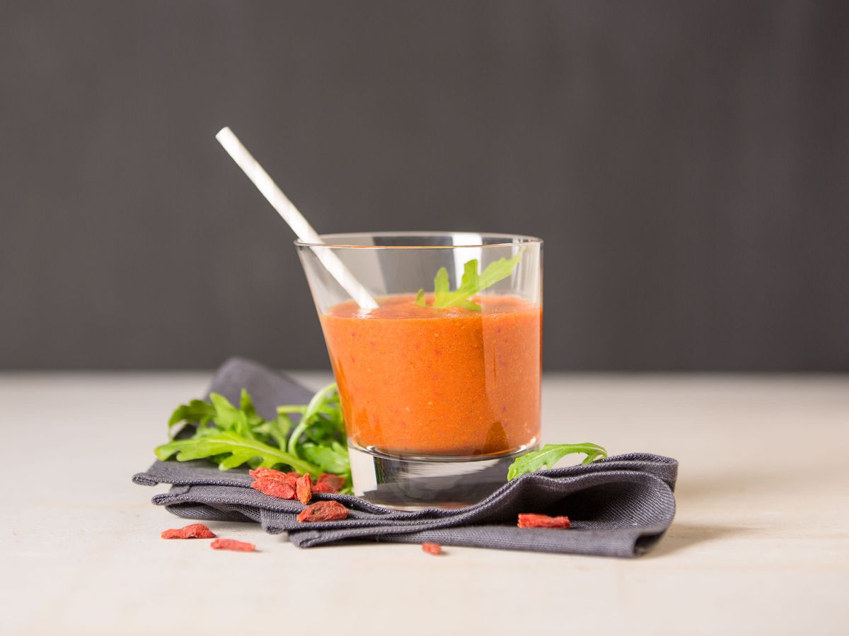 Orange smoothie with arugula | Recipe | Kitchen Stories