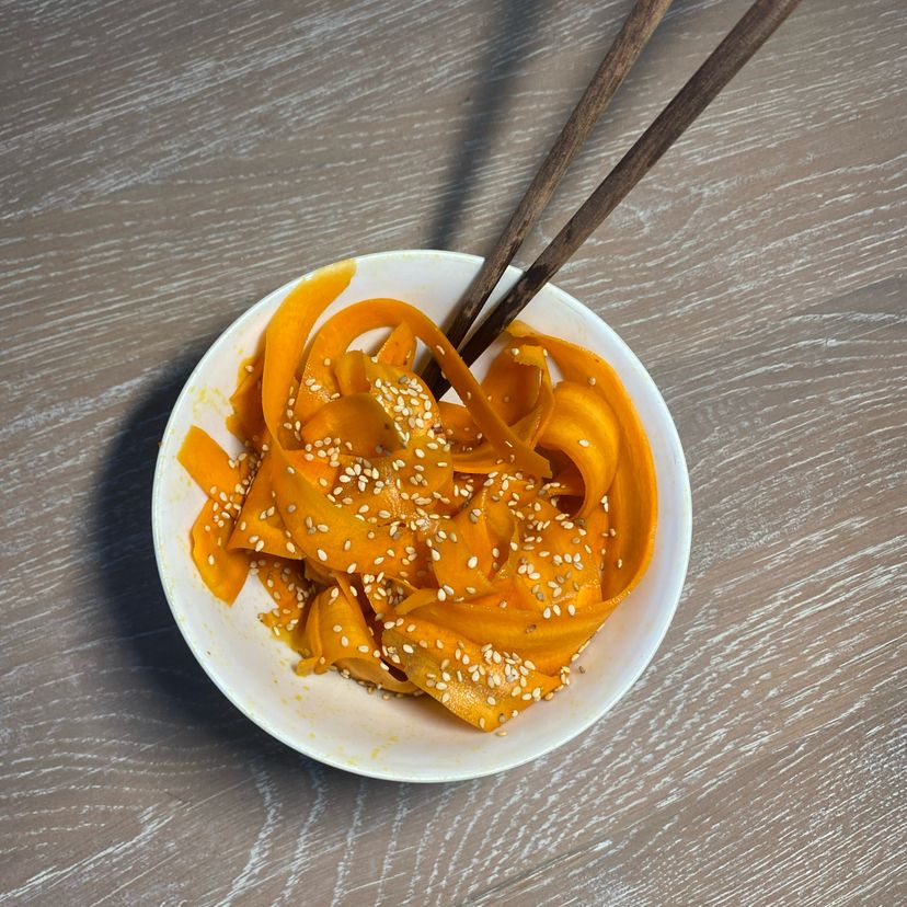 Asian carrot salad