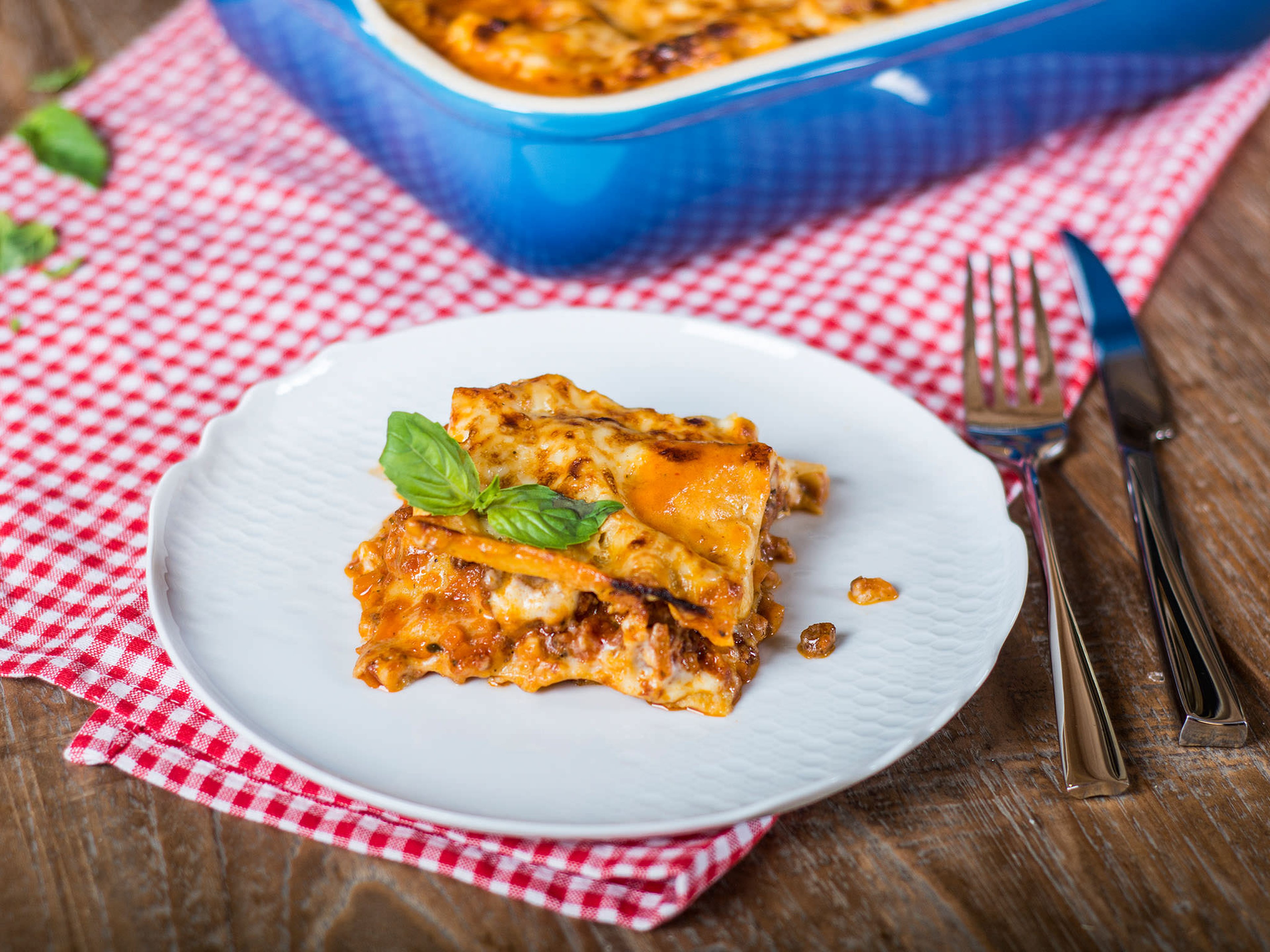 Klassische italienische Lasagne | Rezept | Kitchen Stories