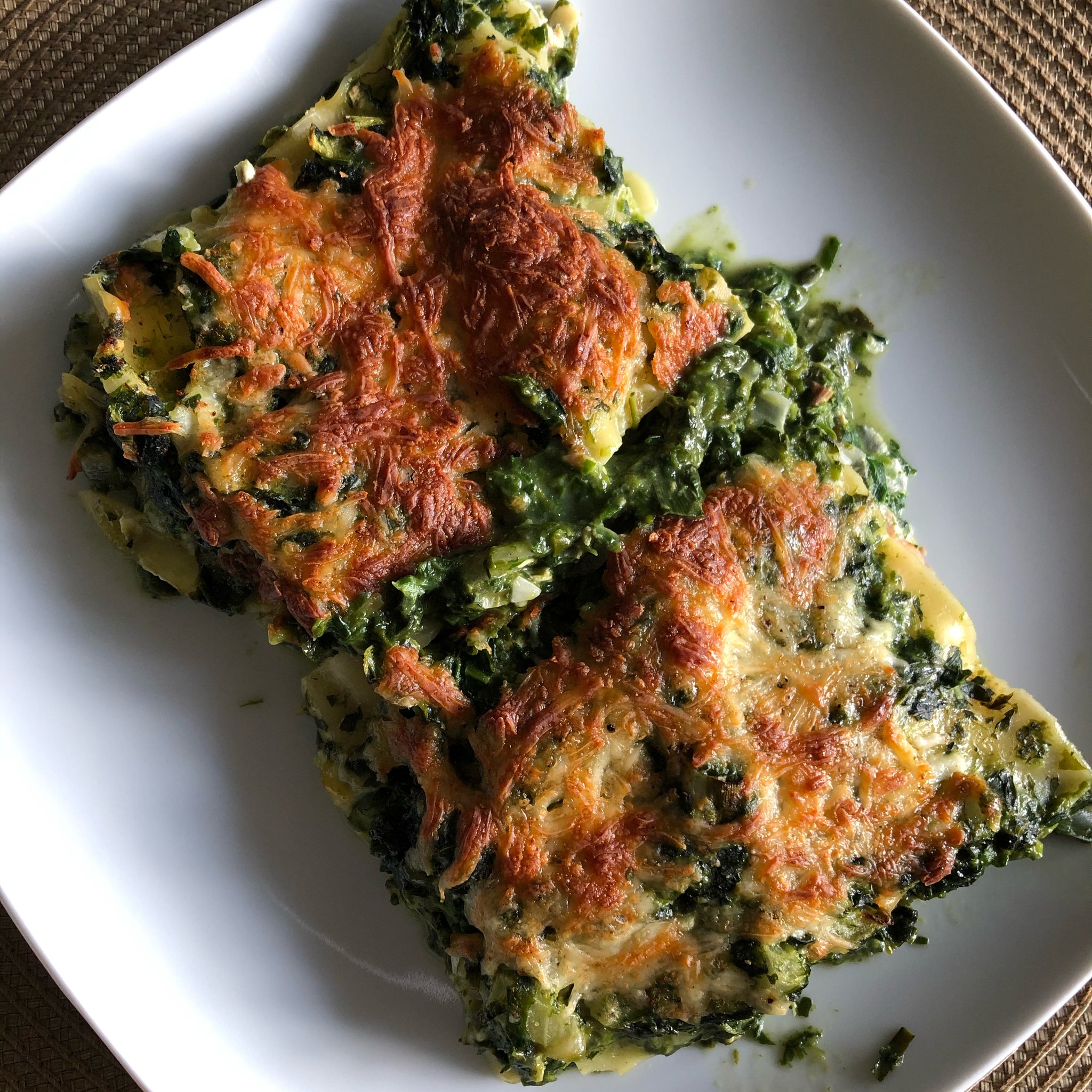 Spinat-Lachs-Lasagne | Rezept | Kitchen Stories