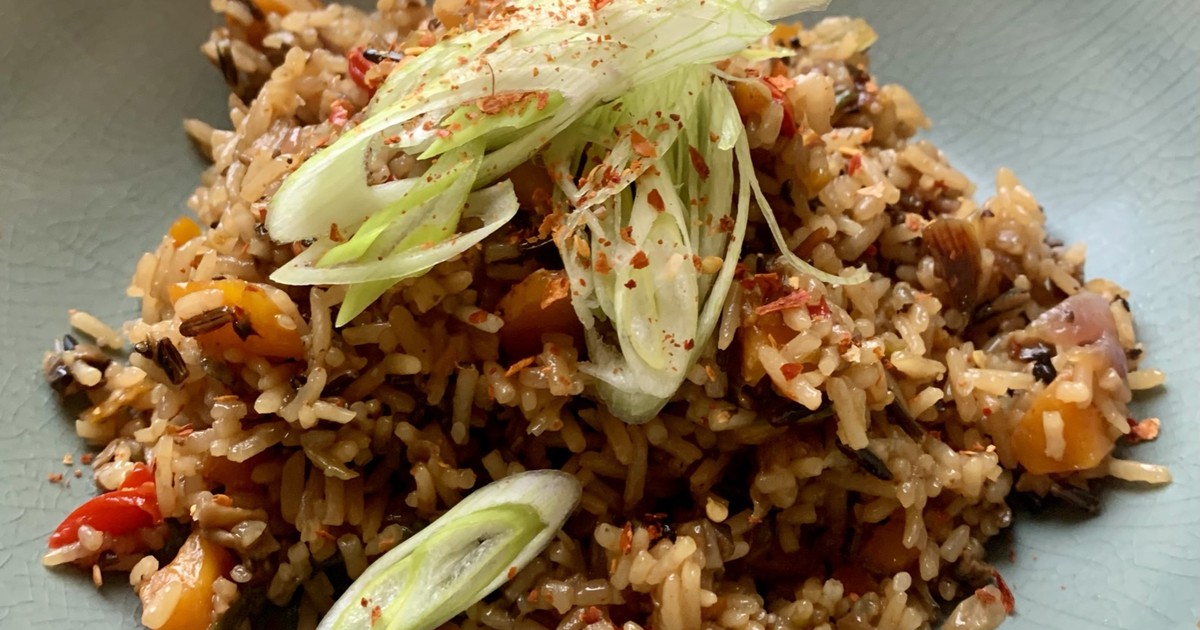 Gebratener Reis mit Pilzen aus dem Cookit | Rezept | Kitchen Stories
