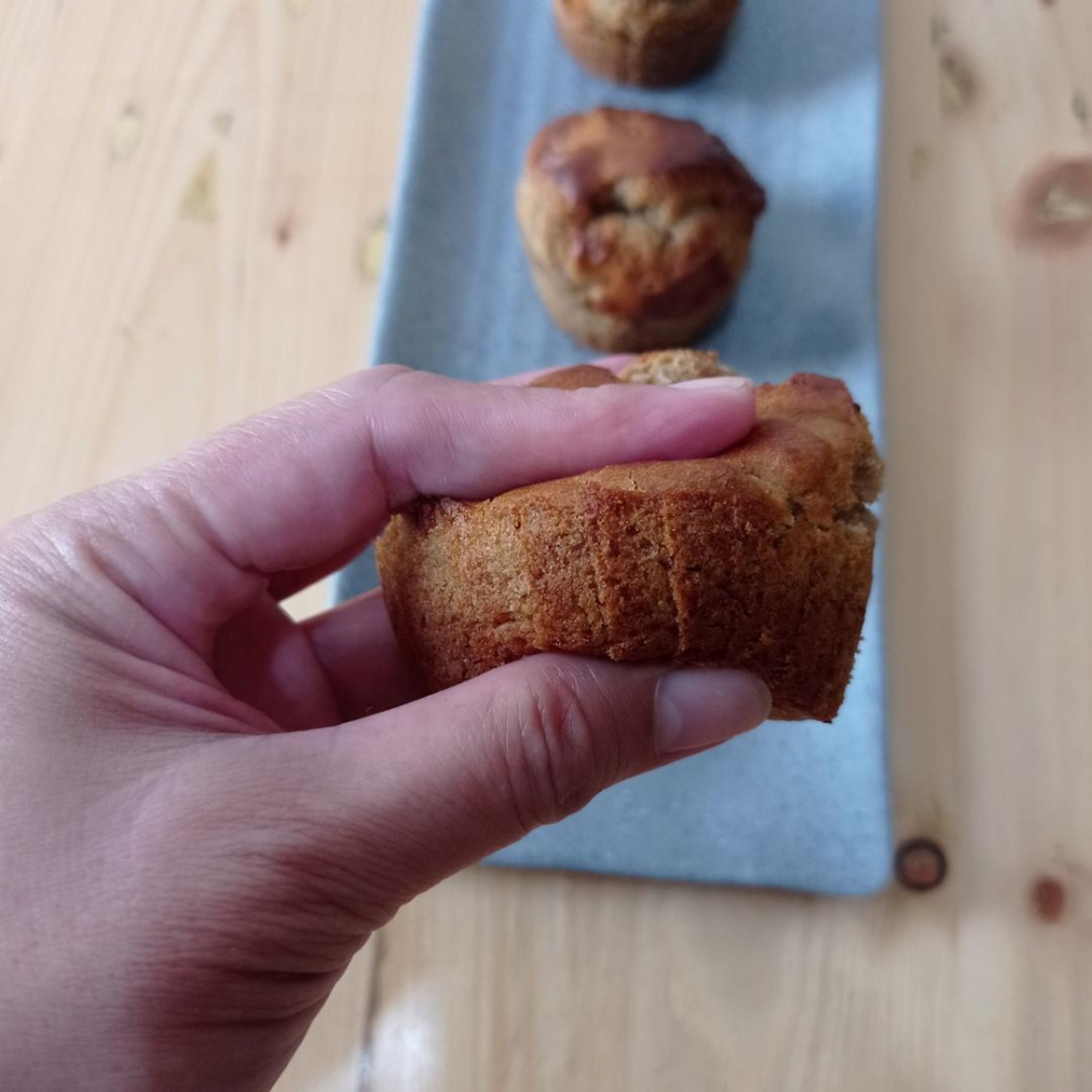 Super Moist Air Fryer Banana Muffins