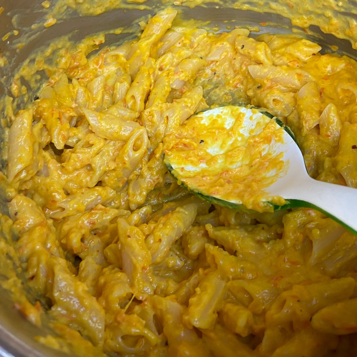 One Pot Kürbis Penne | Rezept | Kitchen Stories