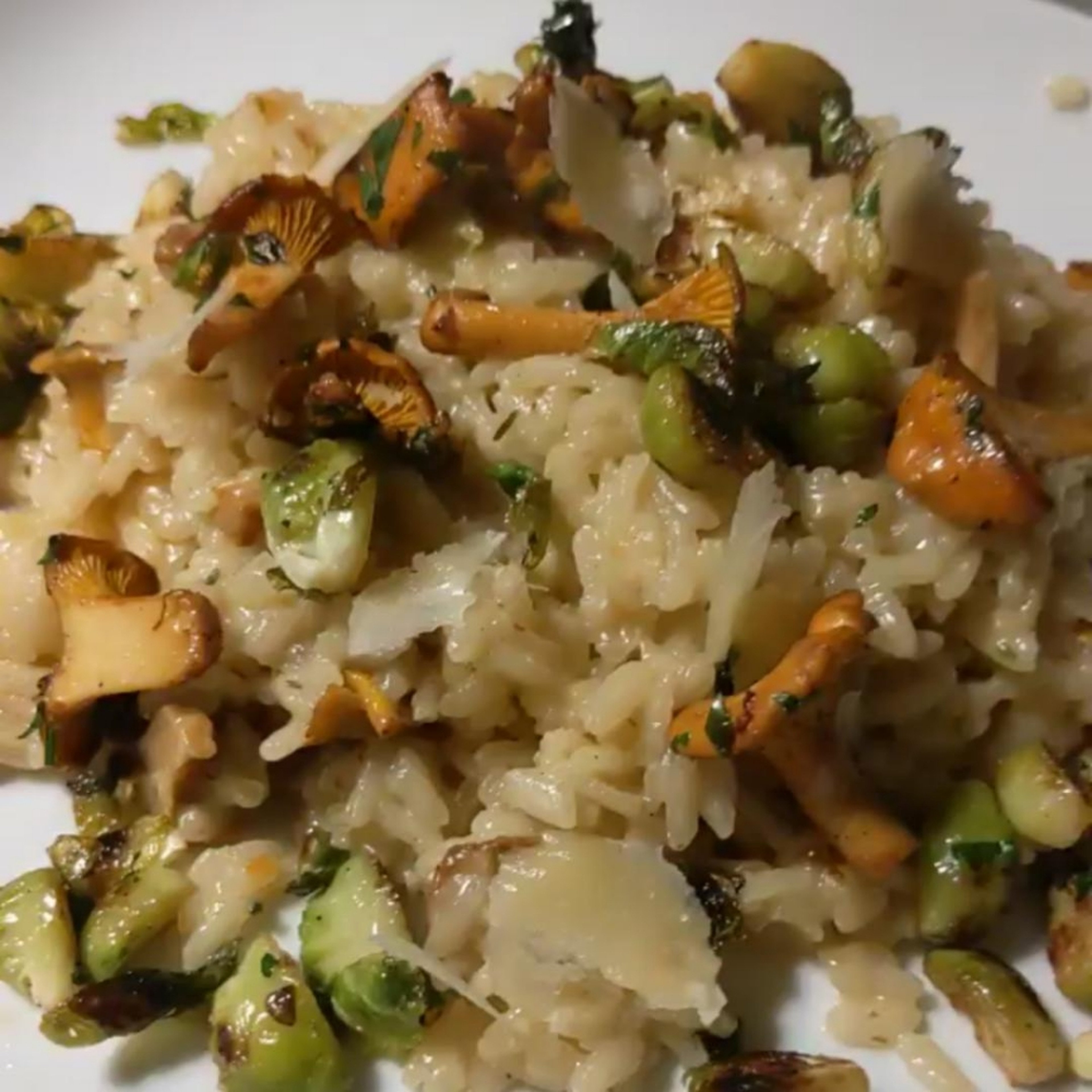 Chanterelle Risotto | Recipe | Kitchen Stories