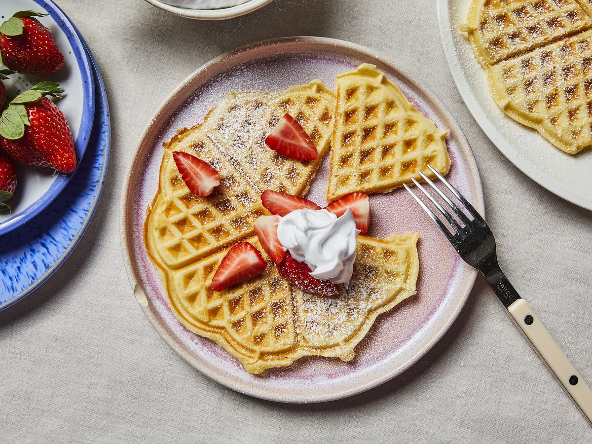 The lightest and crispiest homemade waffles | Recipe | Kitchen Stories