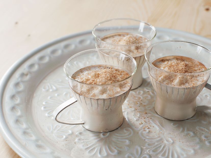 Holiday milk punch