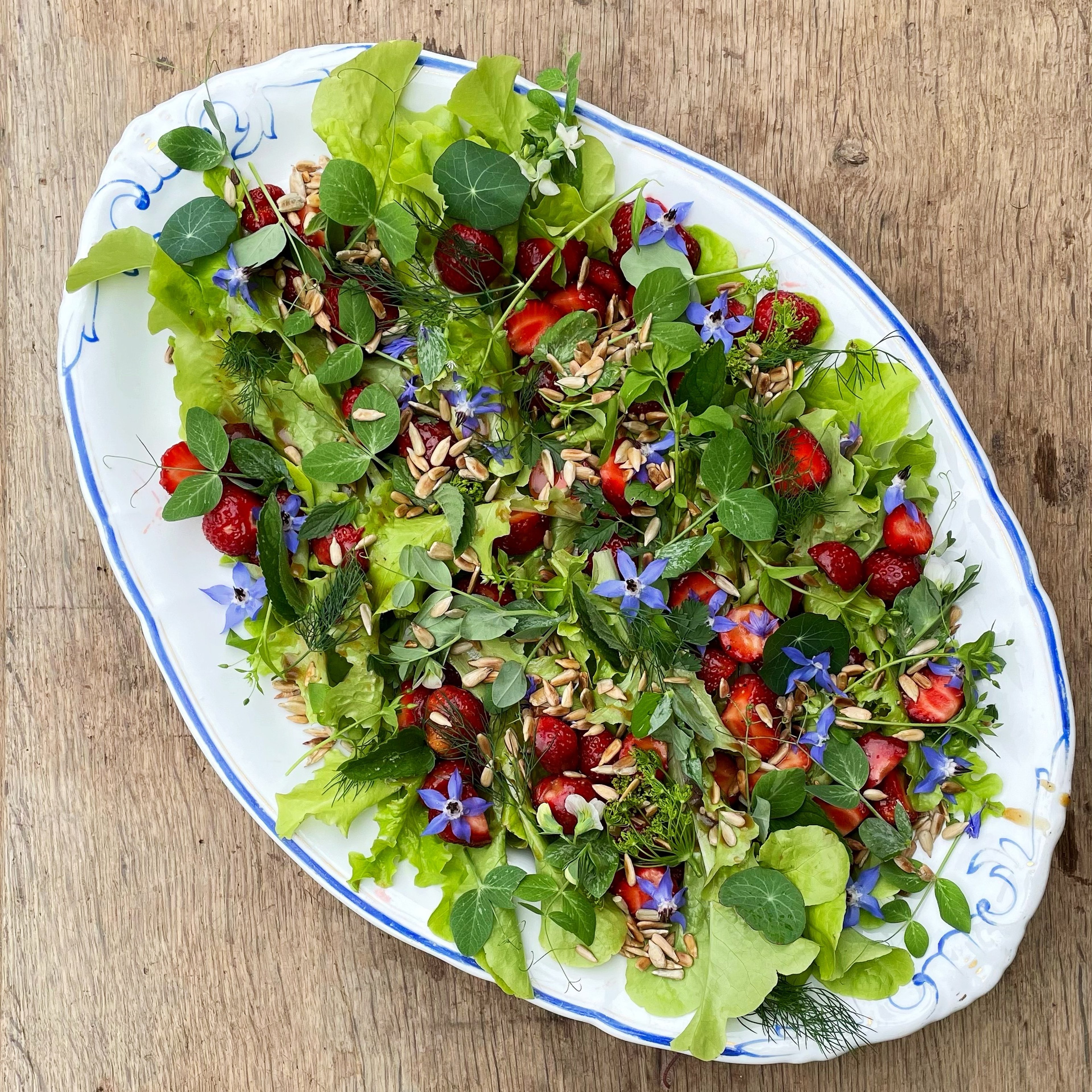 Strawberry salad