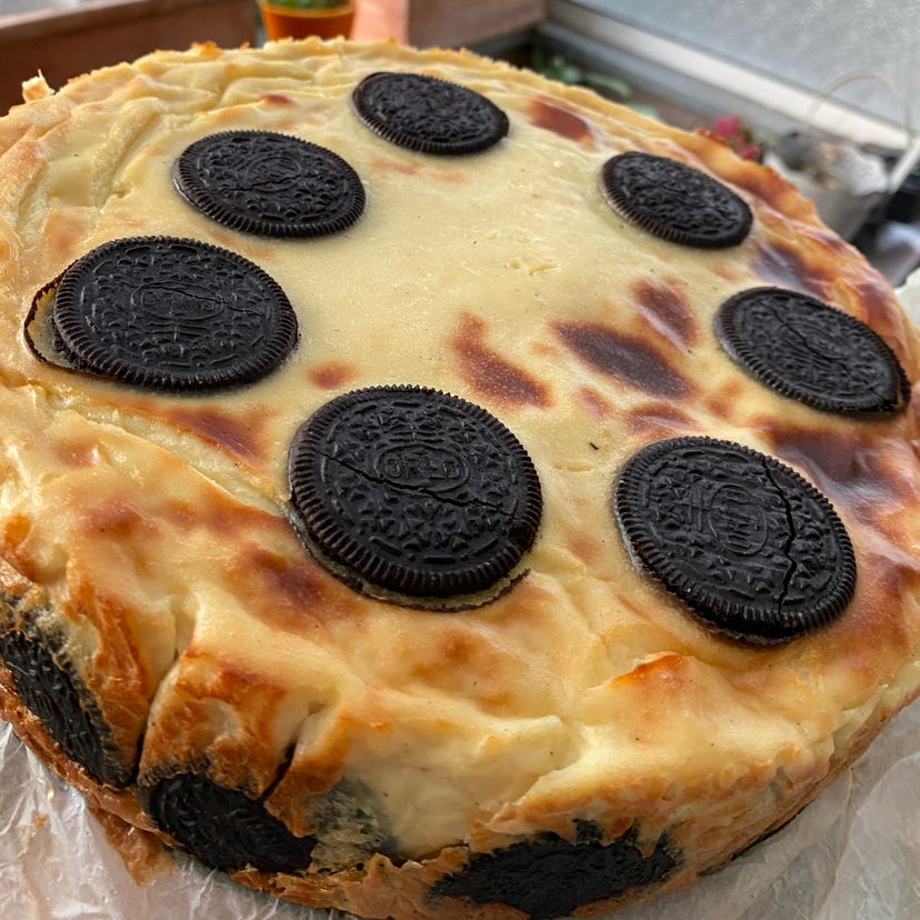 Veganer Oreo Käsekuchen