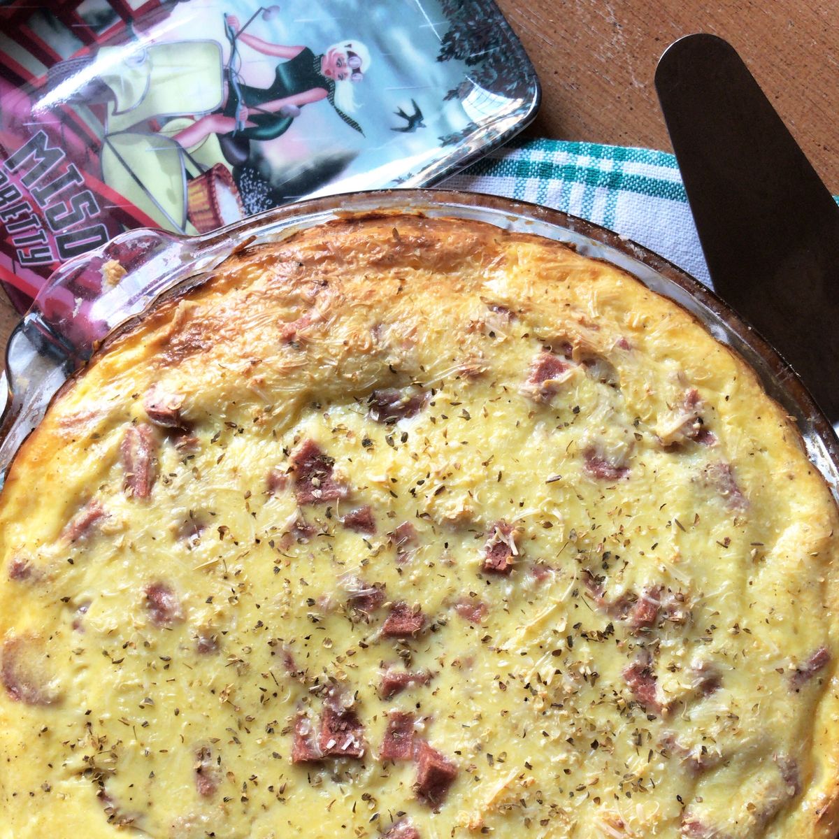 Ham & Cheese Quiche | Recipe | Kitchen Stories