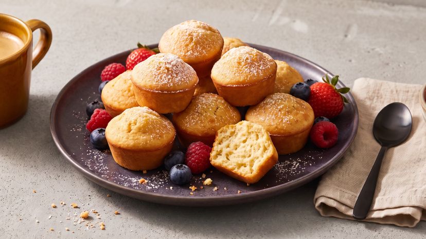 Gebackene Pancake-Muffins im Mini-Format für dein Frühstück