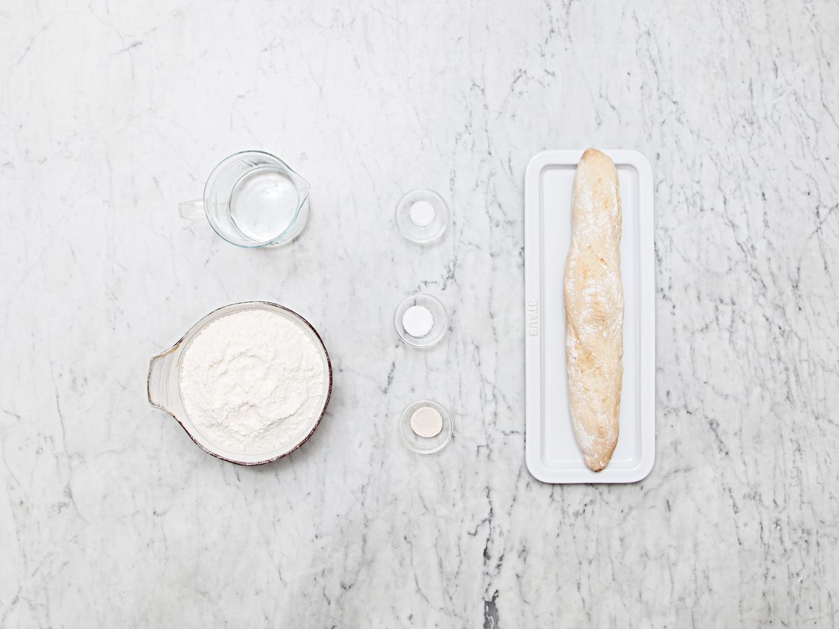 Homemade baguette | Recipe | Kitchen Stories