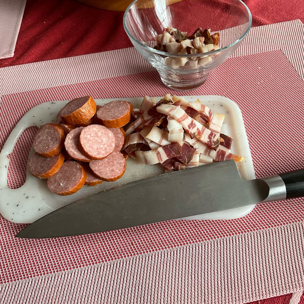 Serbische Bohnensuppe mit Biowammerl und Cabanossi | Rezept | Kitchen ...