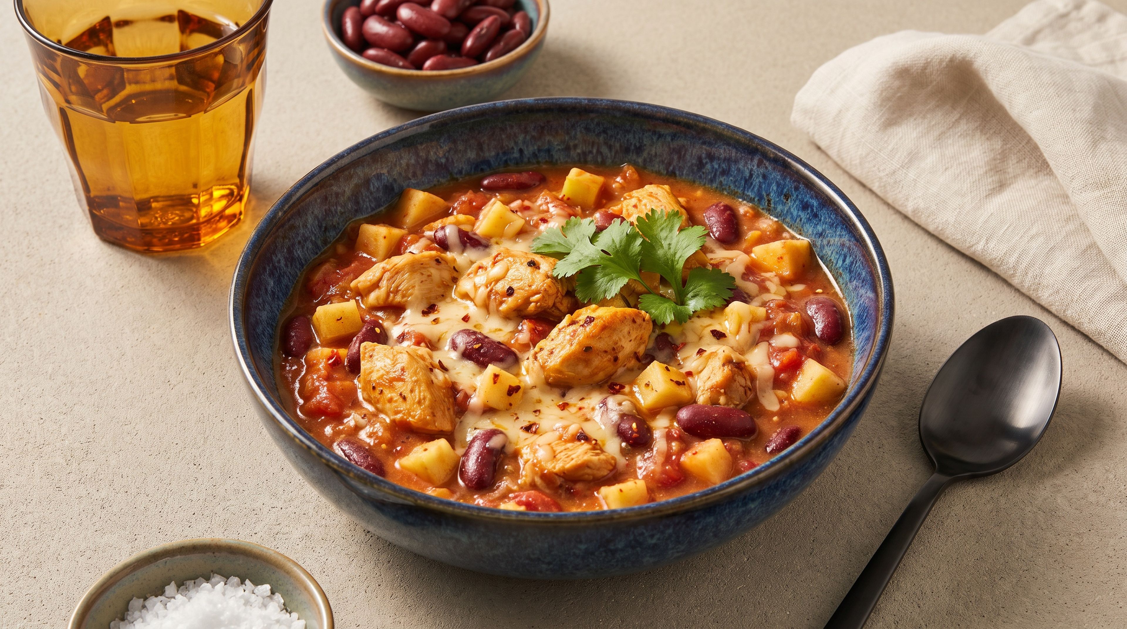Apfel-Hähnchen-Chili: Der fruchtige Twist für deinen Lieblingseintopf