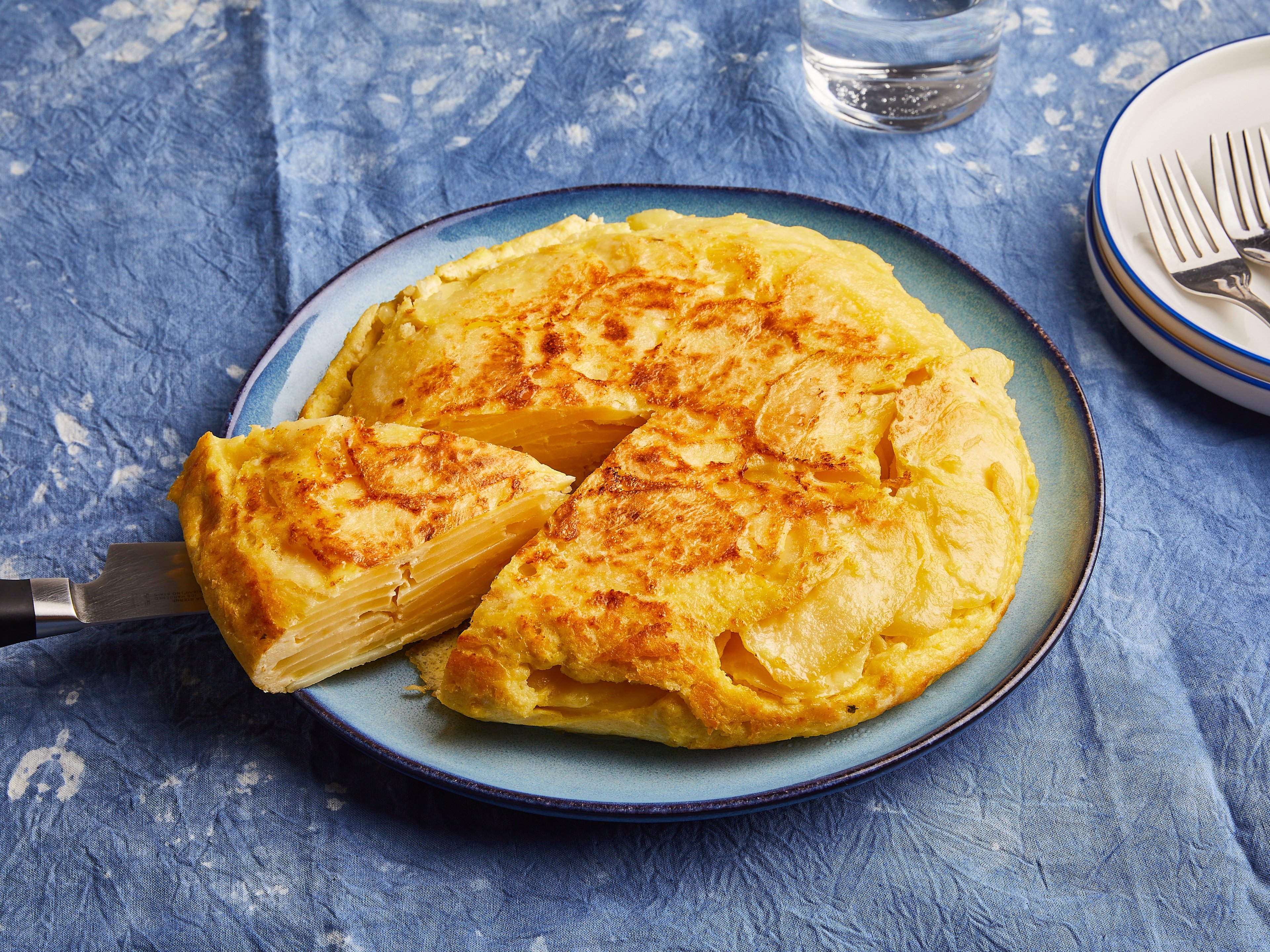 Tortilla de patatas (spanische Tortilla)